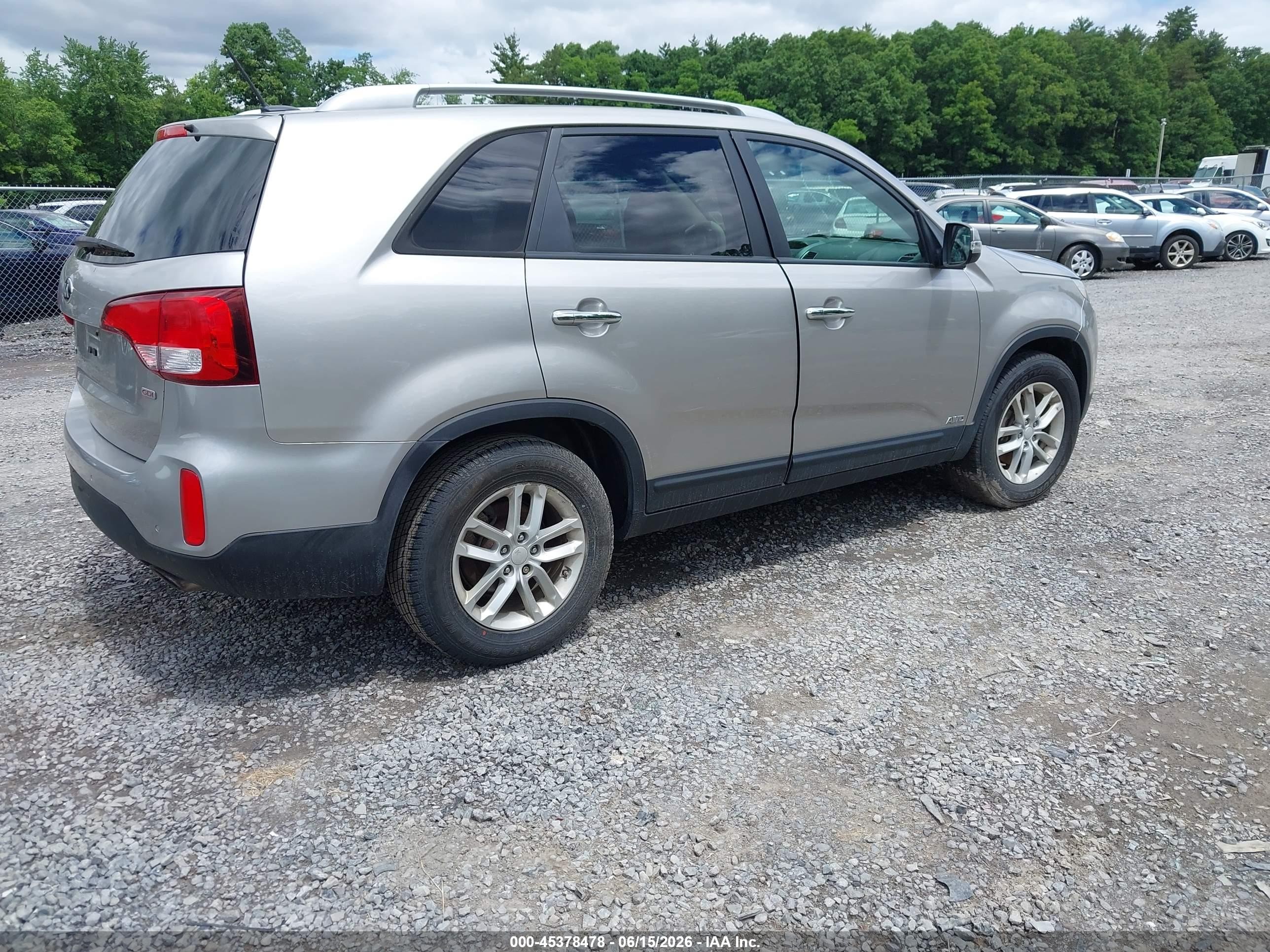 2015 Kia Sorento Lx Gold vin: 5XYKTCA62FG654974