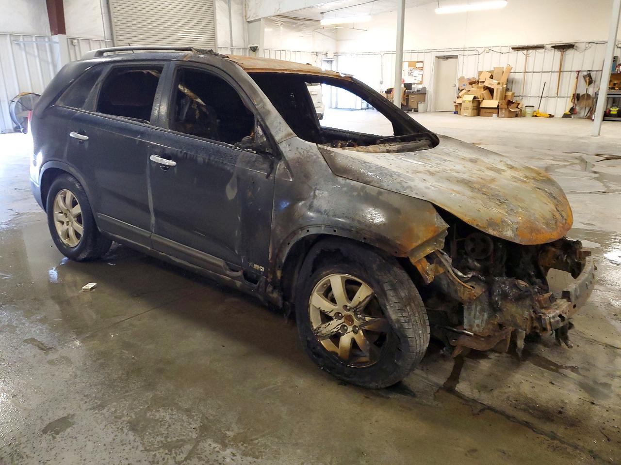 2013 Kia Sorento Lx Burn vin: 5XYKTCA63DG357922