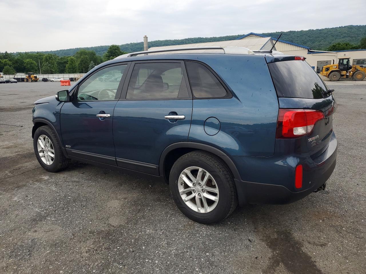 2014 Kia Sorento Lx Blue vin: 5XYKTCA63EG472618