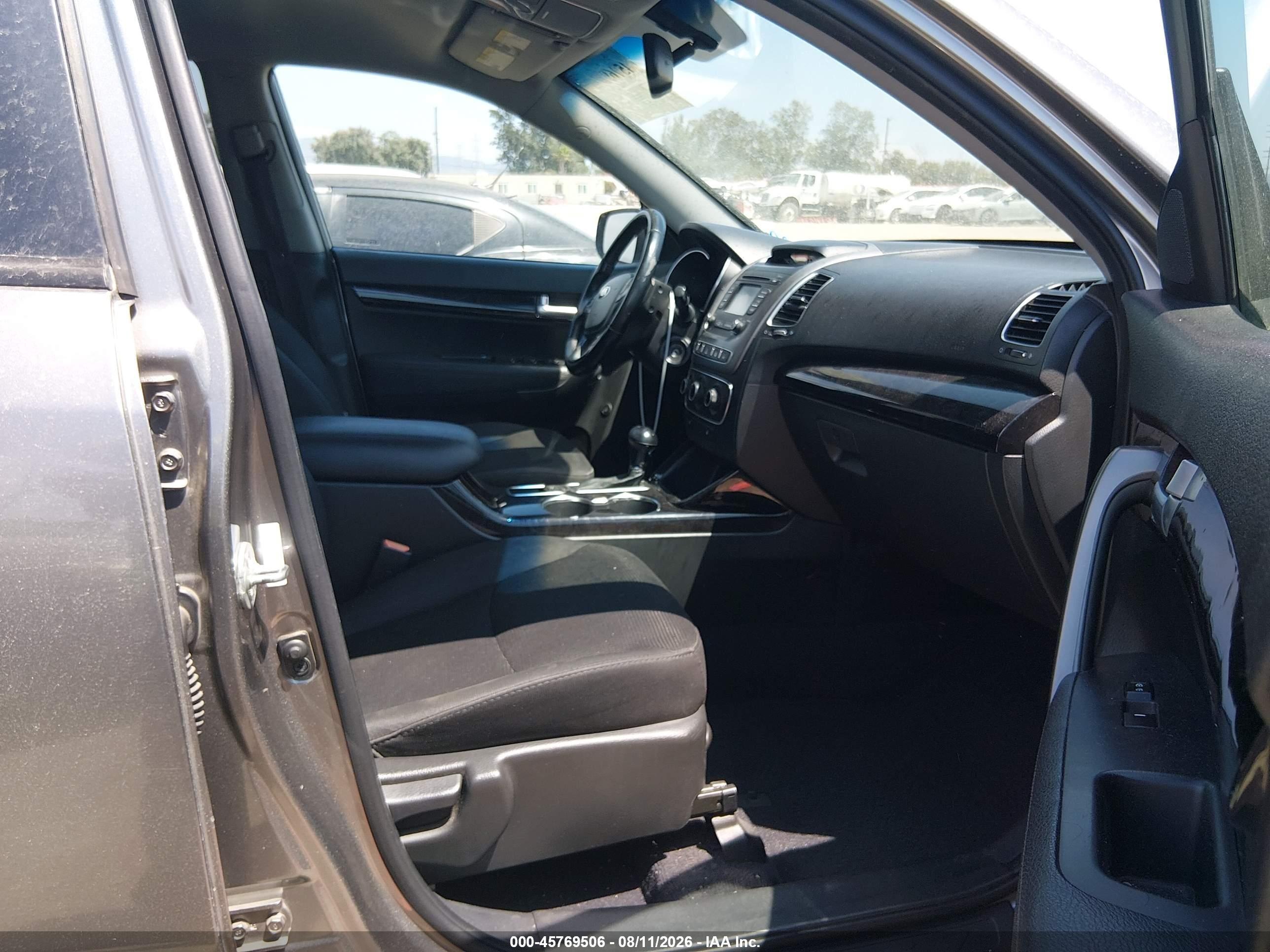 2014 Kia Sorento Lx Gray vin: 5XYKTCA63EG530534