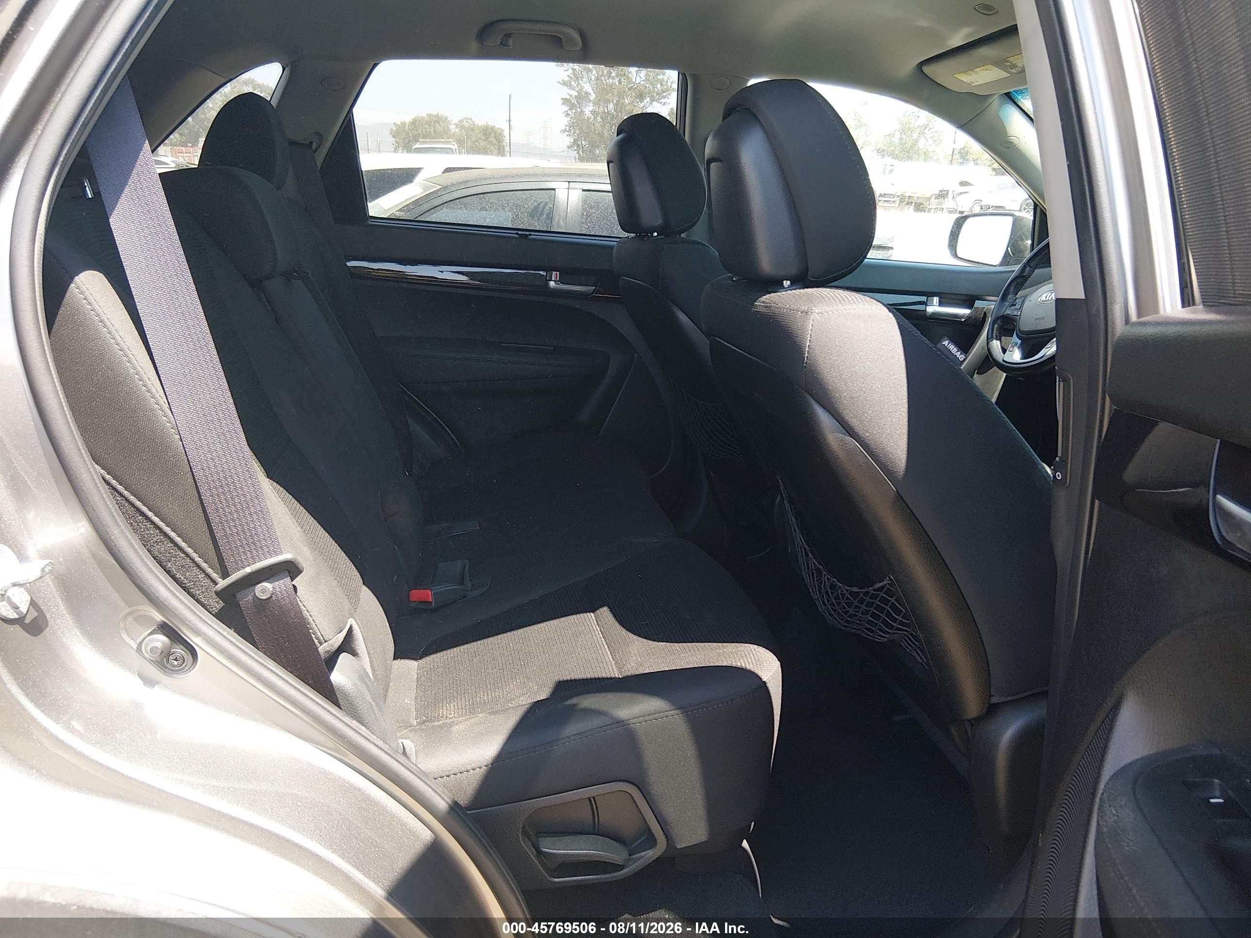 2014 Kia Sorento Lx Gray vin: 5XYKTCA63EG530534