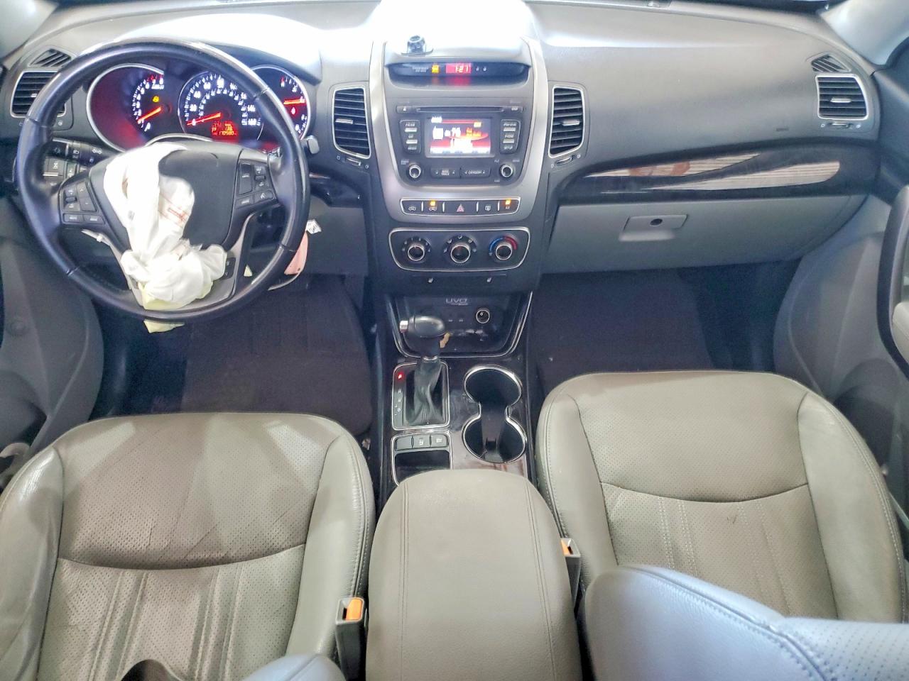 2015 Kia Sorento Lx Gray vin: 5XYKTCA63FG624267
