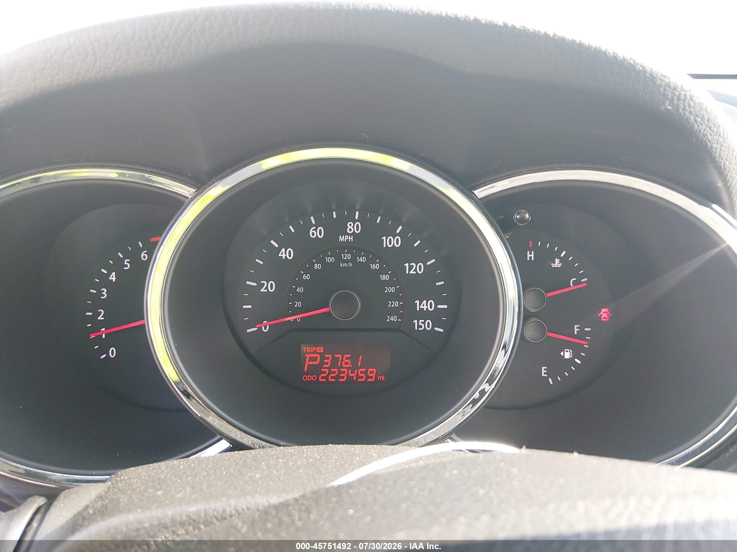 2012 Kia Sorento Lx White vin: 5XYKTCA64CG254734