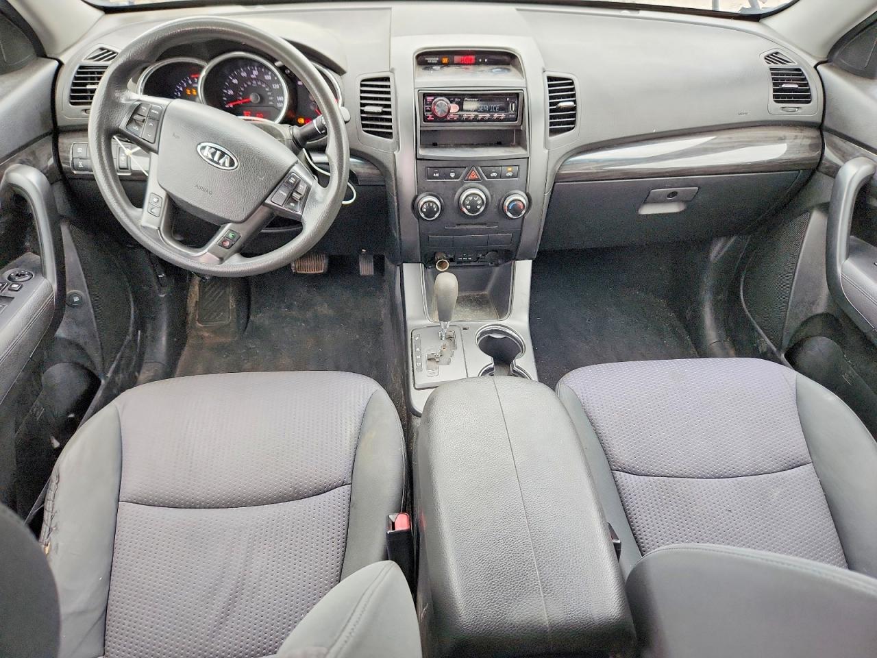 2013 Kia Sorento Lx Burgundy vin: 5XYKTCA64DG311726