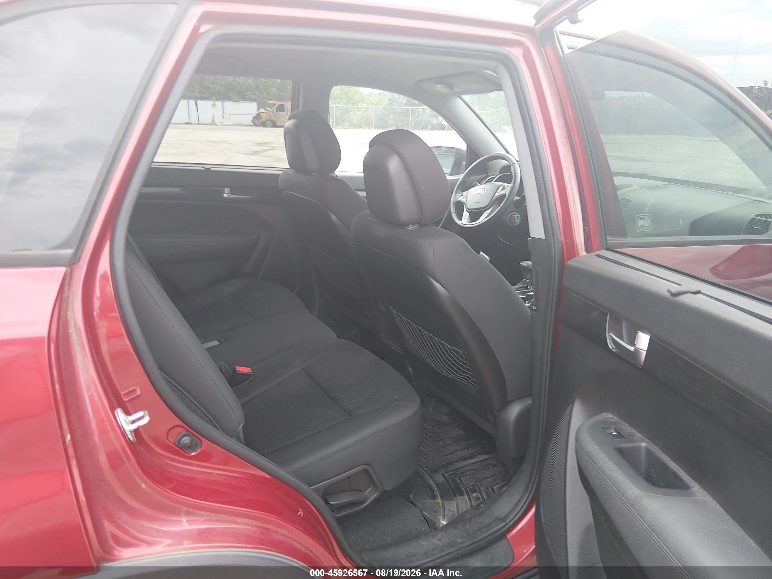 2014 Kia Sorento Lx Красный vin: 5XYKTCA64EG469310