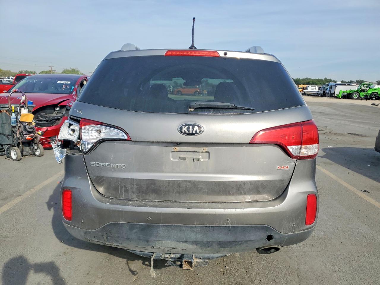2014 Kia Sorento Lx Серый vin: 5XYKTCA64EG506856