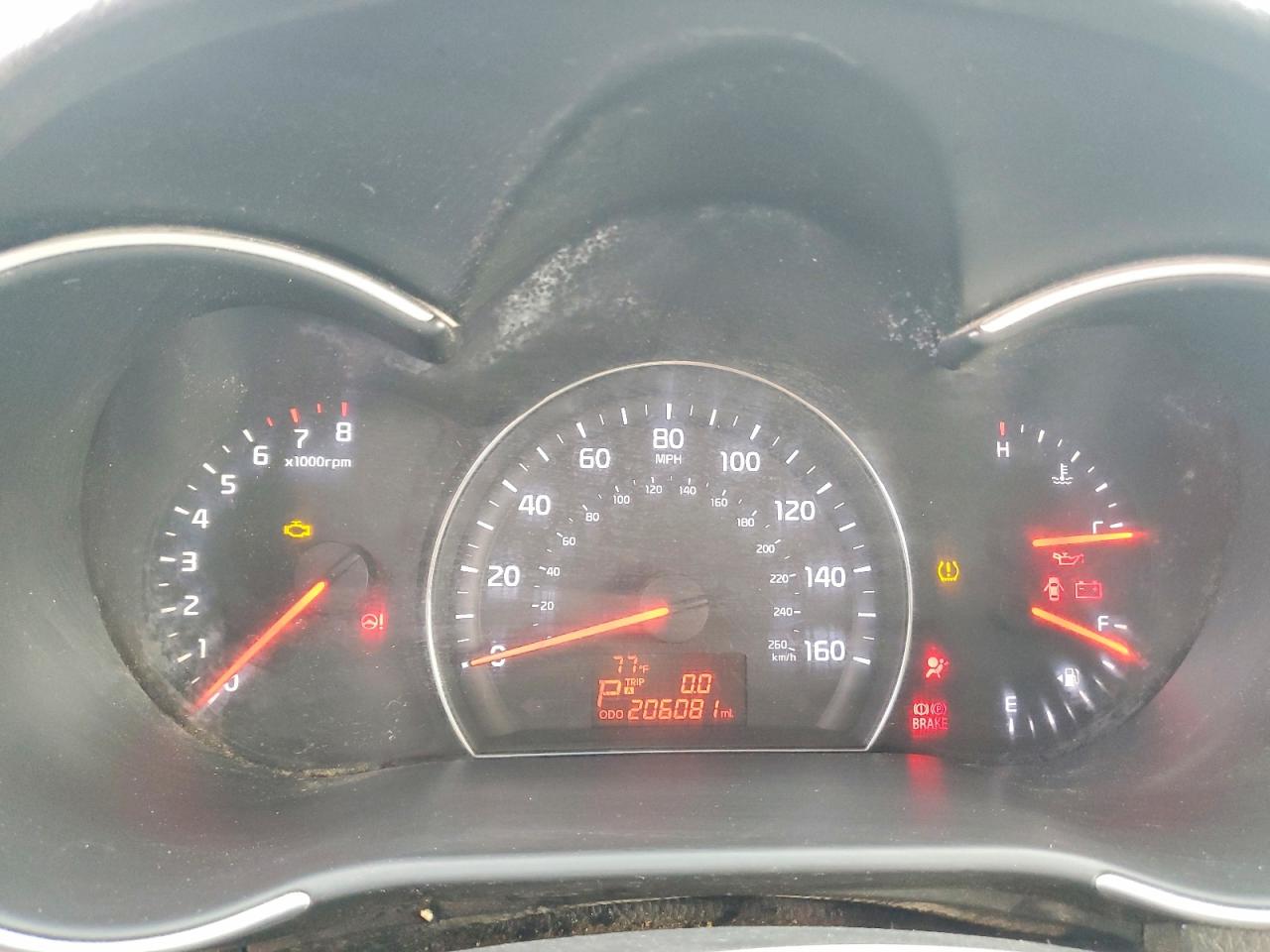 2014 Kia Sorento Lx Серый vin: 5XYKTCA64EG506856
