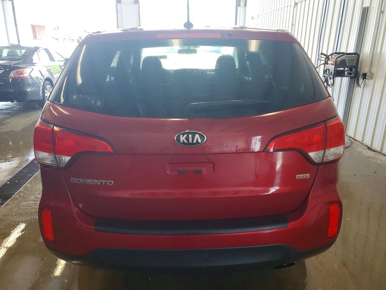 2014 Kia Sorento Lx Красный vin: 5XYKTCA64EG515590