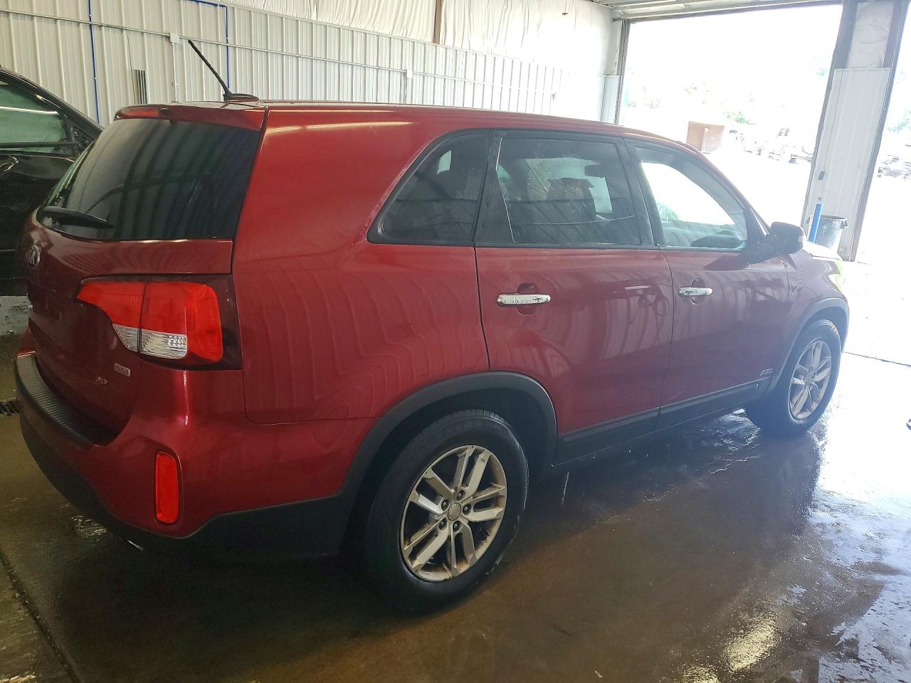 2014 Kia Sorento Lx Красный vin: 5XYKTCA64EG515590
