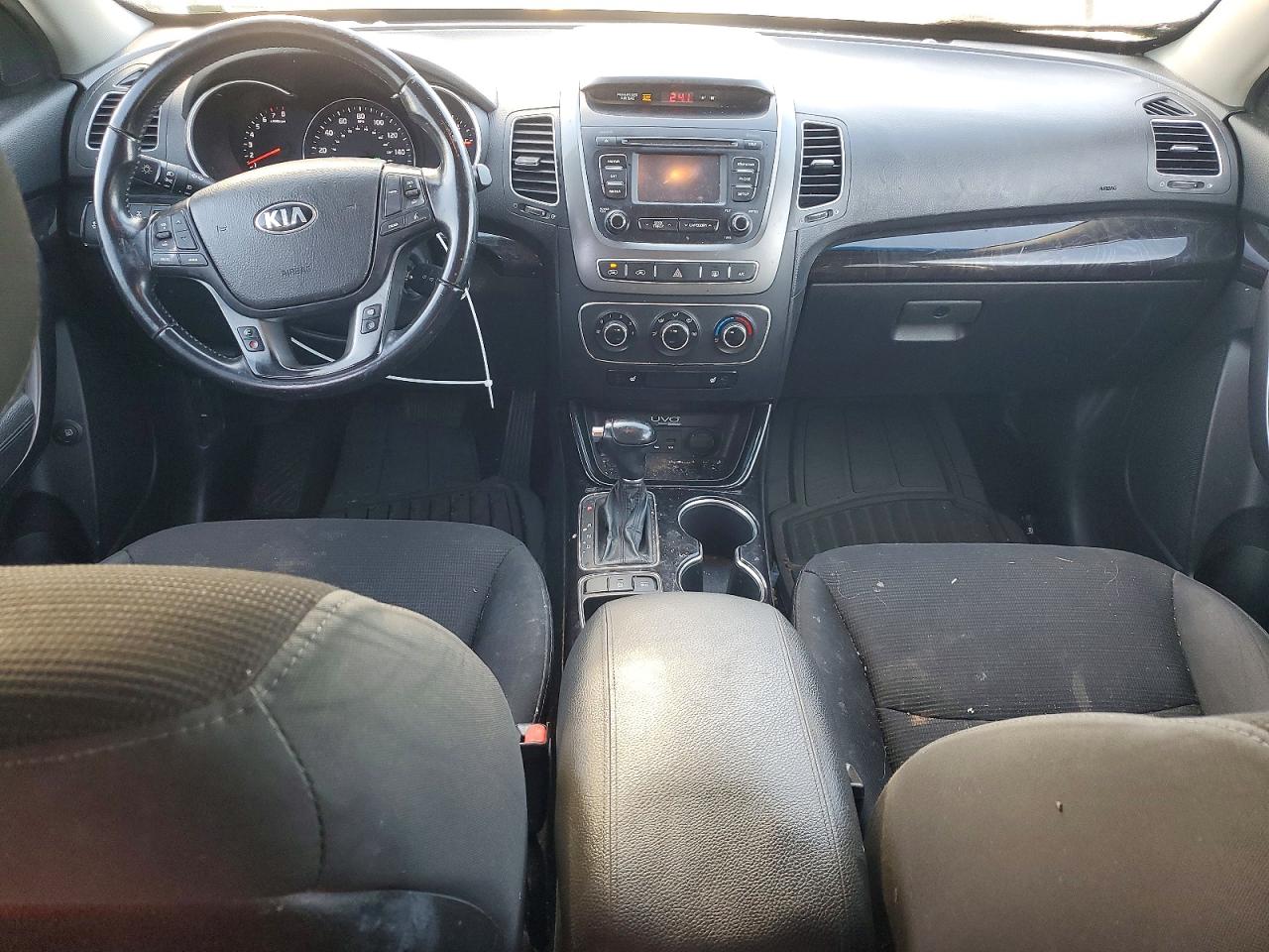 2015 Kia Sorento Lx Gray vin: 5XYKTCA64FG560255