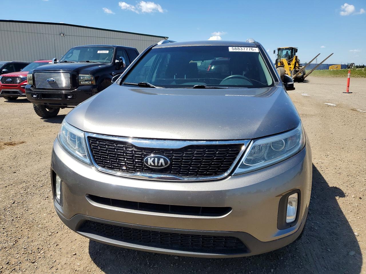 2015 Kia Sorento Lx Silver vin: 5XYKTCA64FG645290
