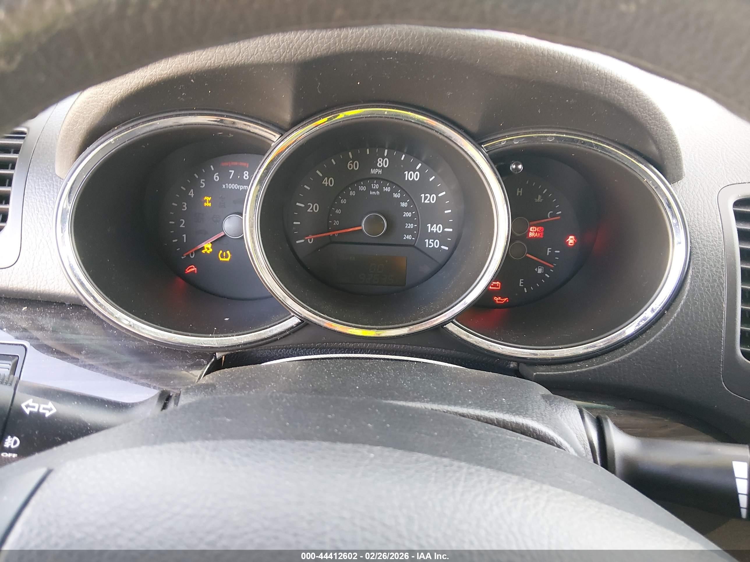 2013 Kia Sorento Lx Black vin: 5XYKTCA65DG313422