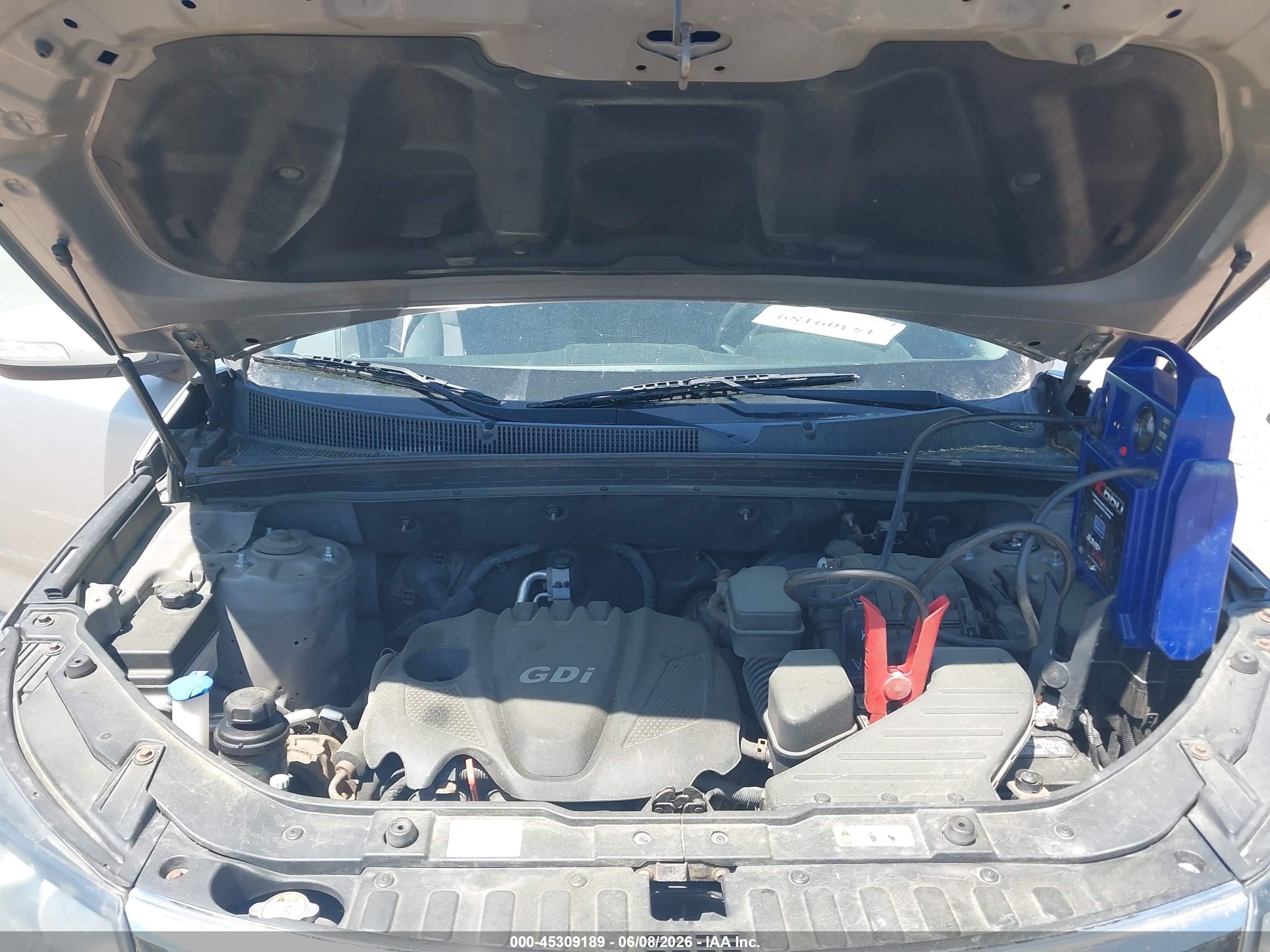 2013 Kia Sorento Lx Silver vin: 5XYKTCA66DG393166