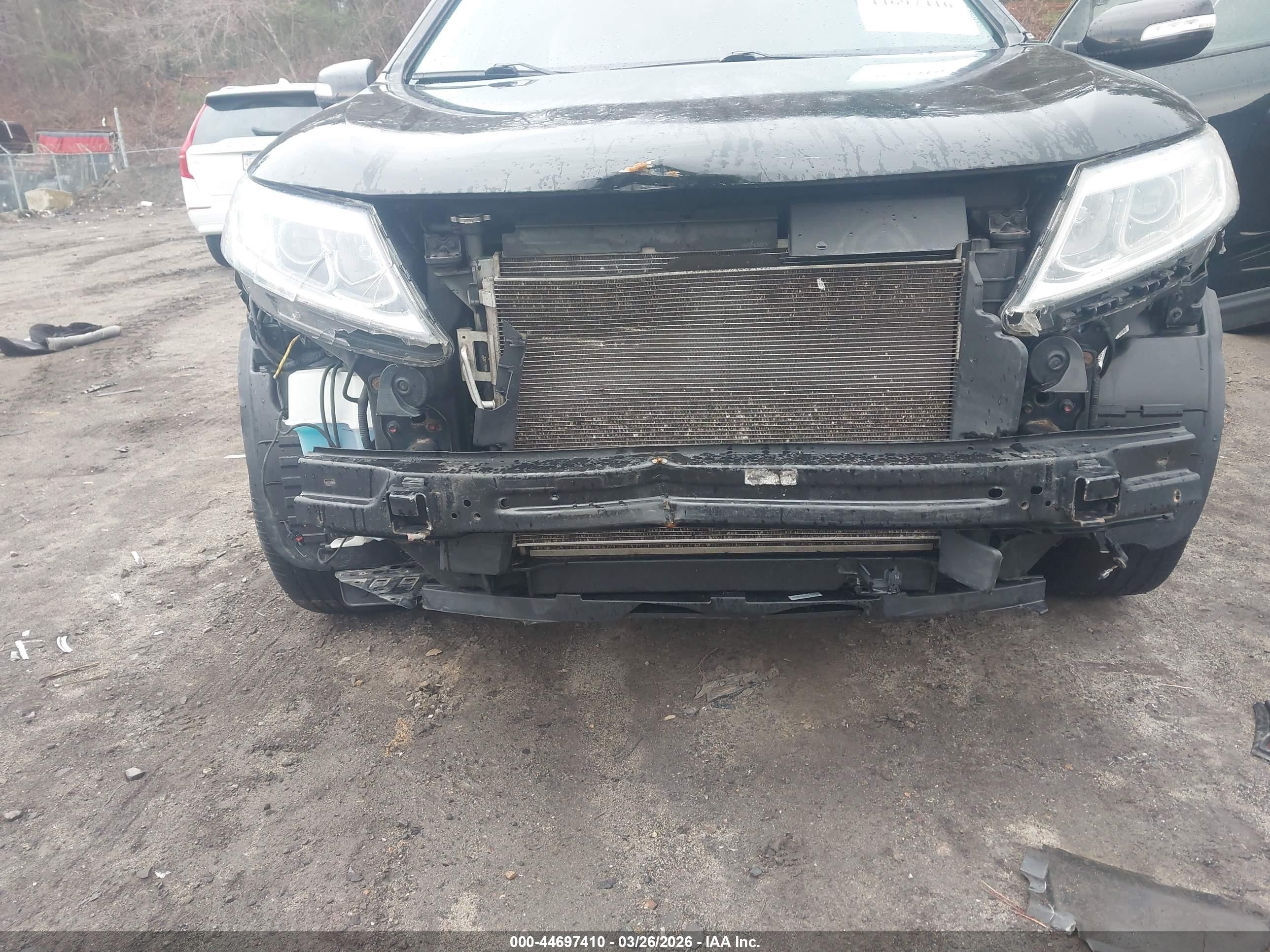 2014 Kia Sorento Lx Серый vin: 5XYKTCA66EG506924