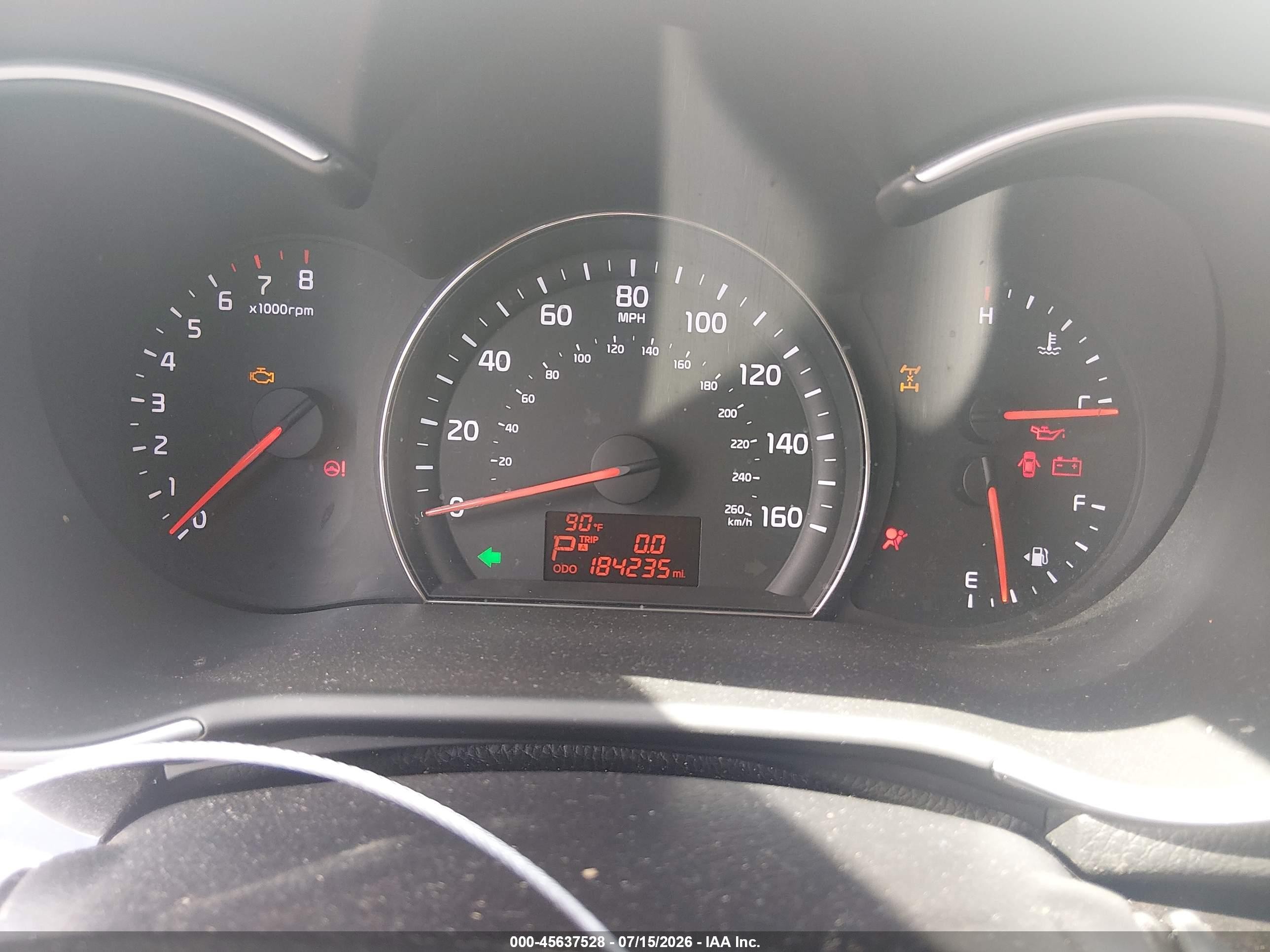 2015 Kia Sorento Lx White vin: 5XYKTCA66FG566977
