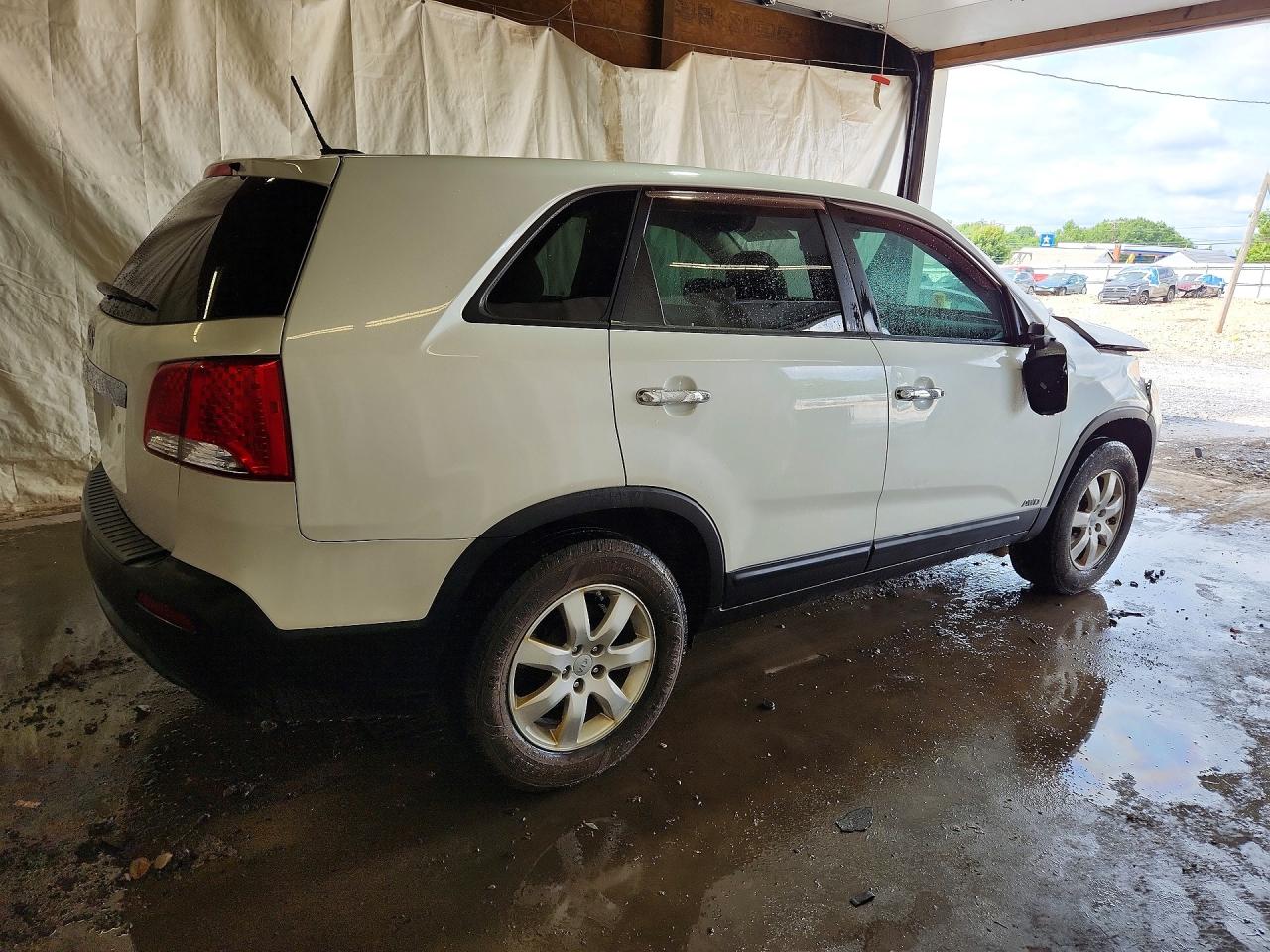 2012 Kia Sorento Lx Белый vin: 5XYKTCA67CG221369