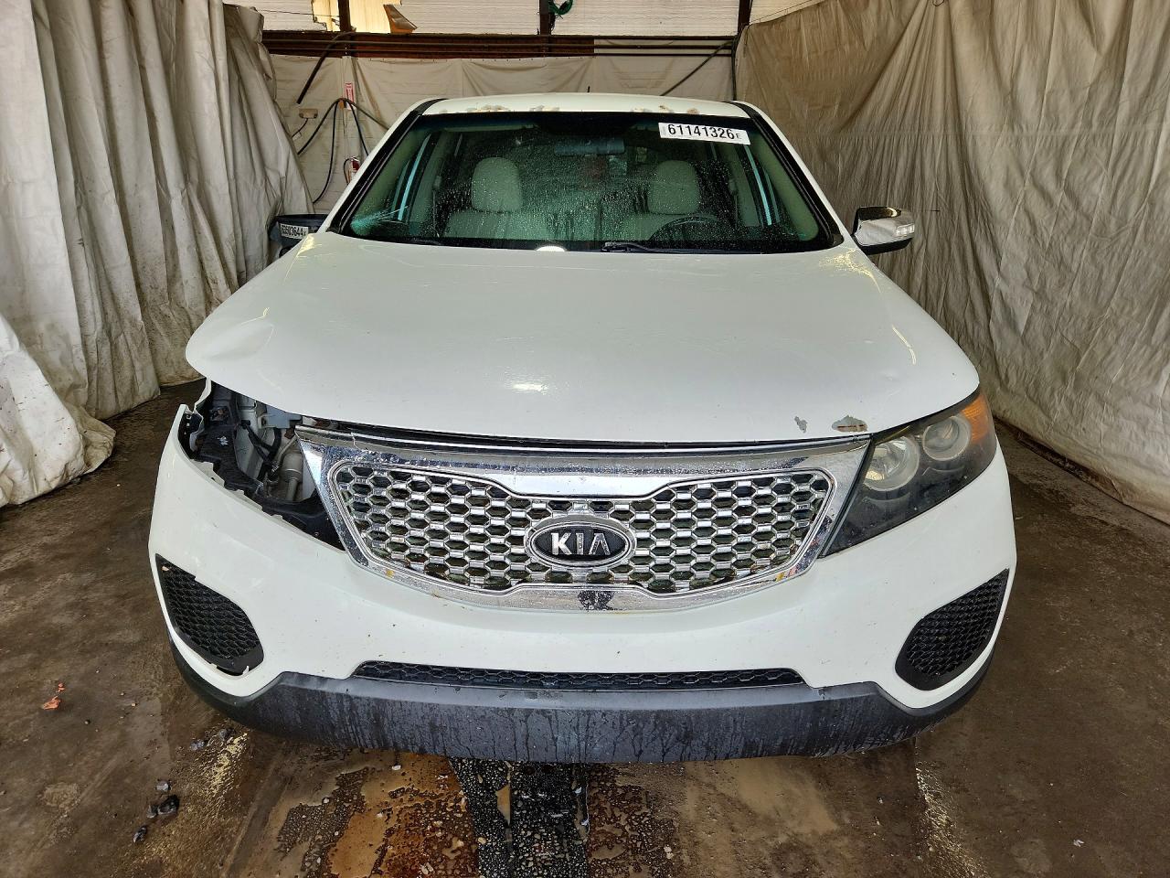 2012 Kia Sorento Lx Белый vin: 5XYKTCA67CG221369