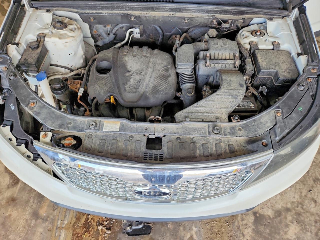 2012 Kia Sorento Lx Белый vin: 5XYKTCA67CG221369