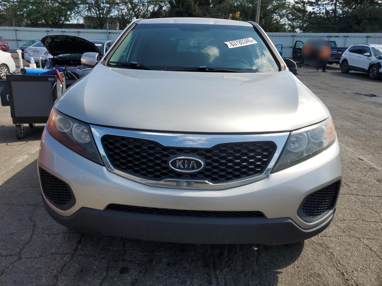 2013 Kia Sorento Lx Серебряный vin: 5XYKTCA67DG420410