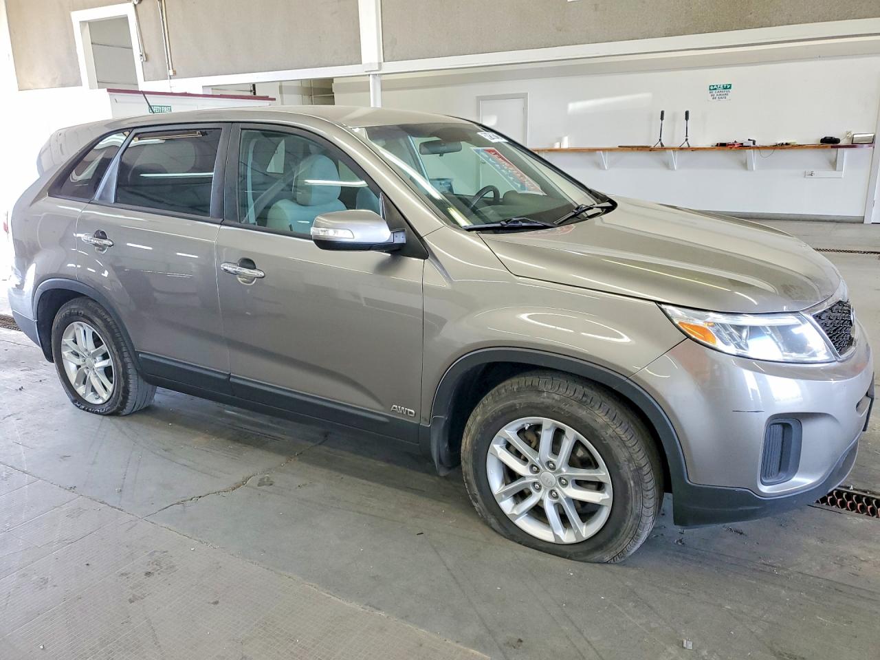 2014 Kia Sorento Lx Tan vin: 5XYKTCA67EG425639