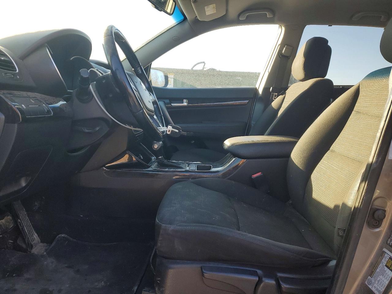 2014 Kia Sorento Lx Gray vin: 5XYKTCA67EG454784
