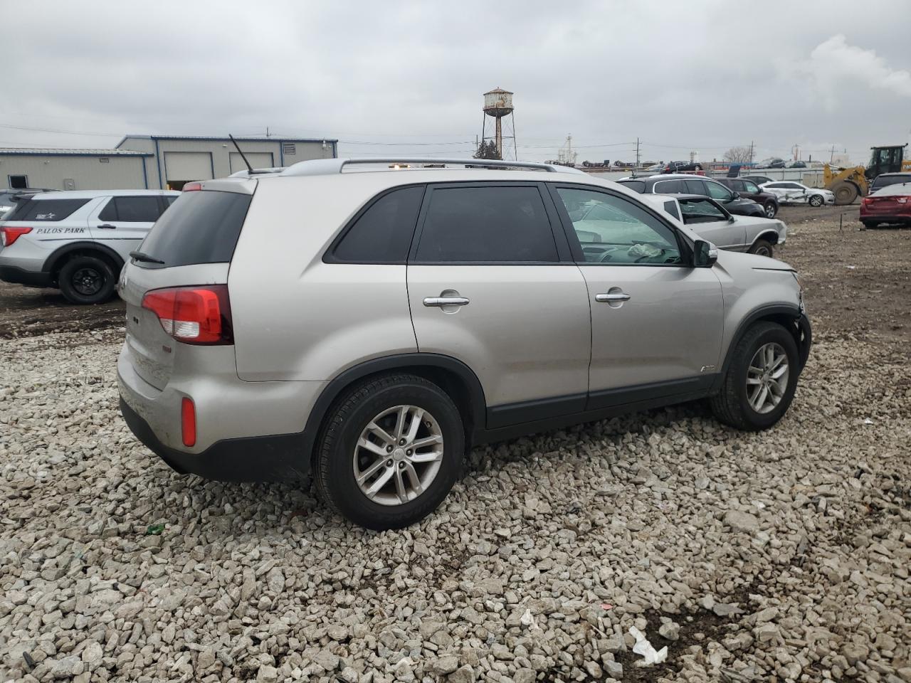 2014 Kia Sorento Lx Tan vin: 5XYKTCA67EG531783