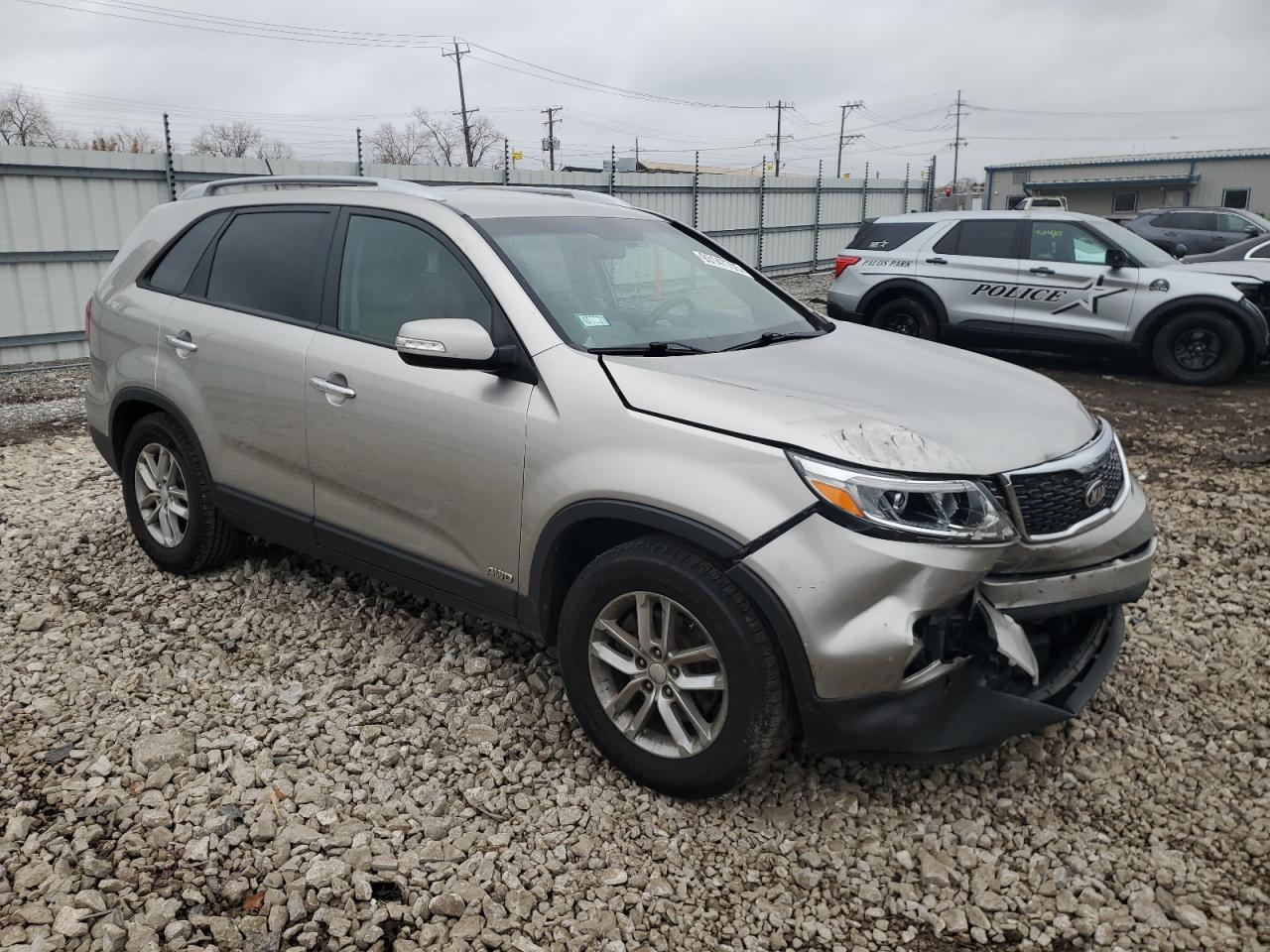 2014 Kia Sorento Lx Tan vin: 5XYKTCA67EG531783