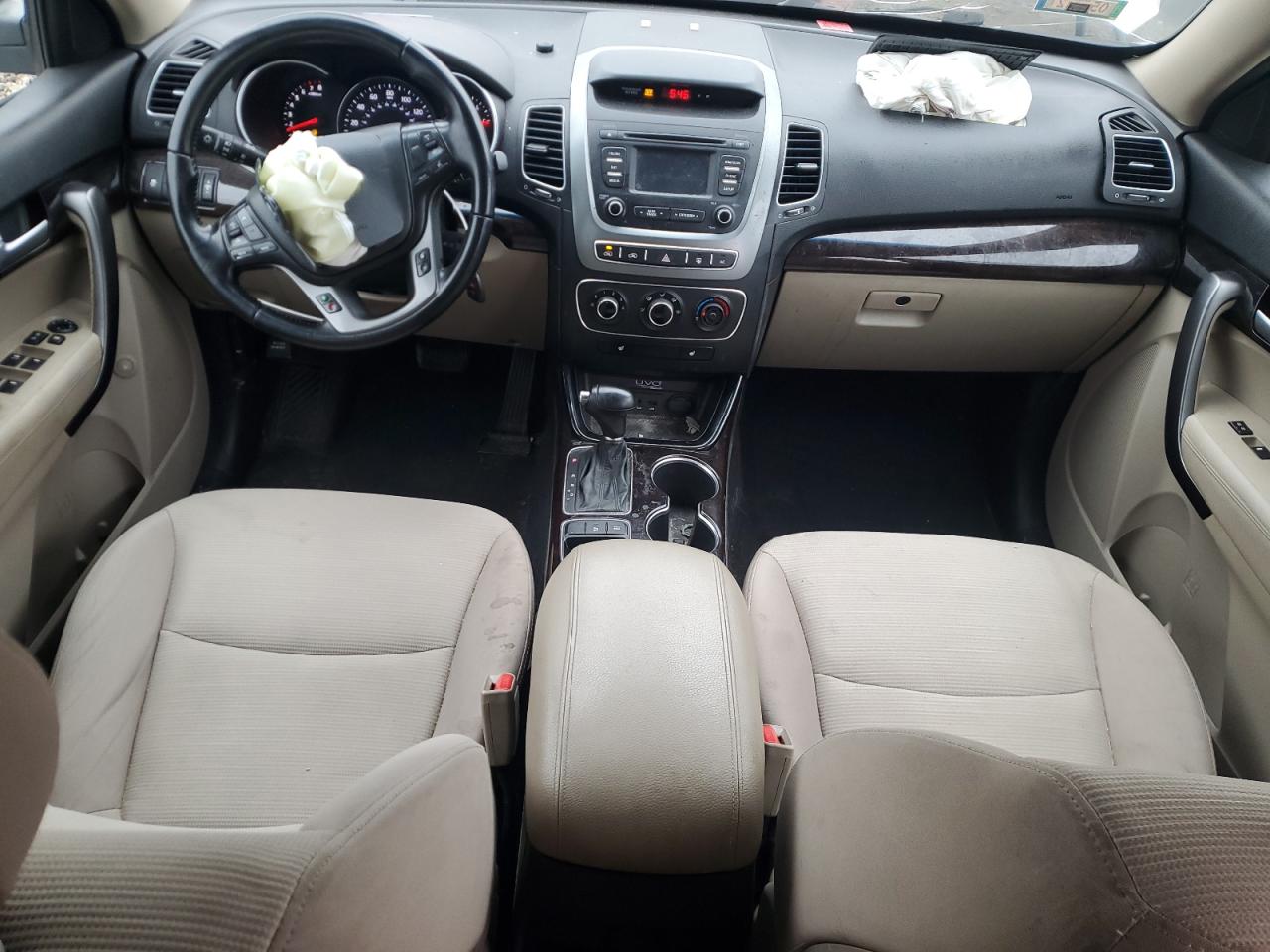 2014 Kia Sorento Lx Tan vin: 5XYKTCA67EG531783
