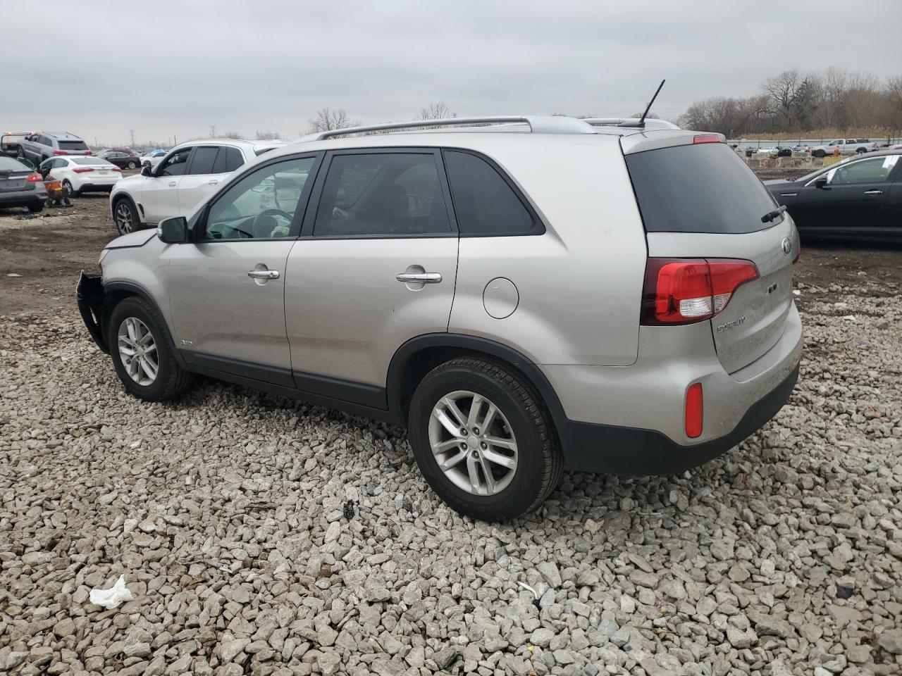 2014 Kia Sorento Lx Tan vin: 5XYKTCA67EG531783
