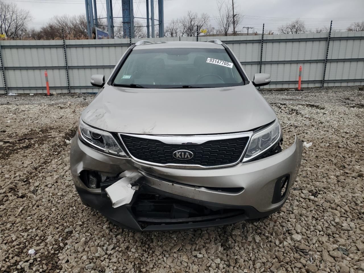 2014 Kia Sorento Lx Tan vin: 5XYKTCA67EG531783