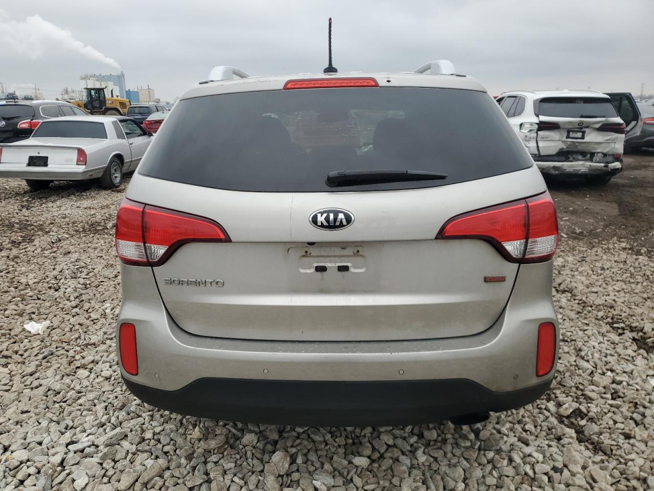 2014 Kia Sorento Lx Tan vin: 5XYKTCA67EG531783