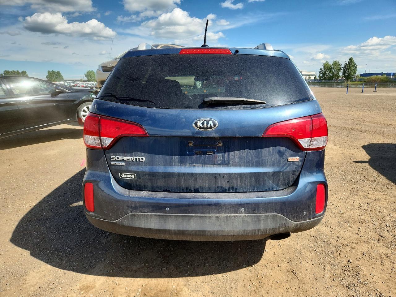 2015 Kia Sorento Lx Blue vin: 5XYKTCA67FG602692