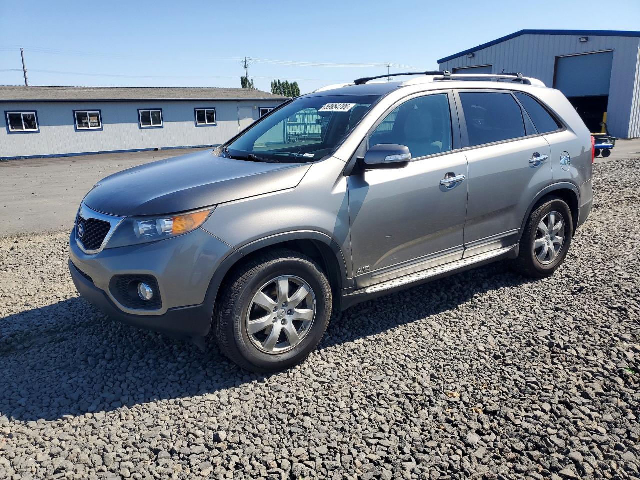 2013 Kia Sorento Lx Серебряный vin: 5XYKTCA68DG343837