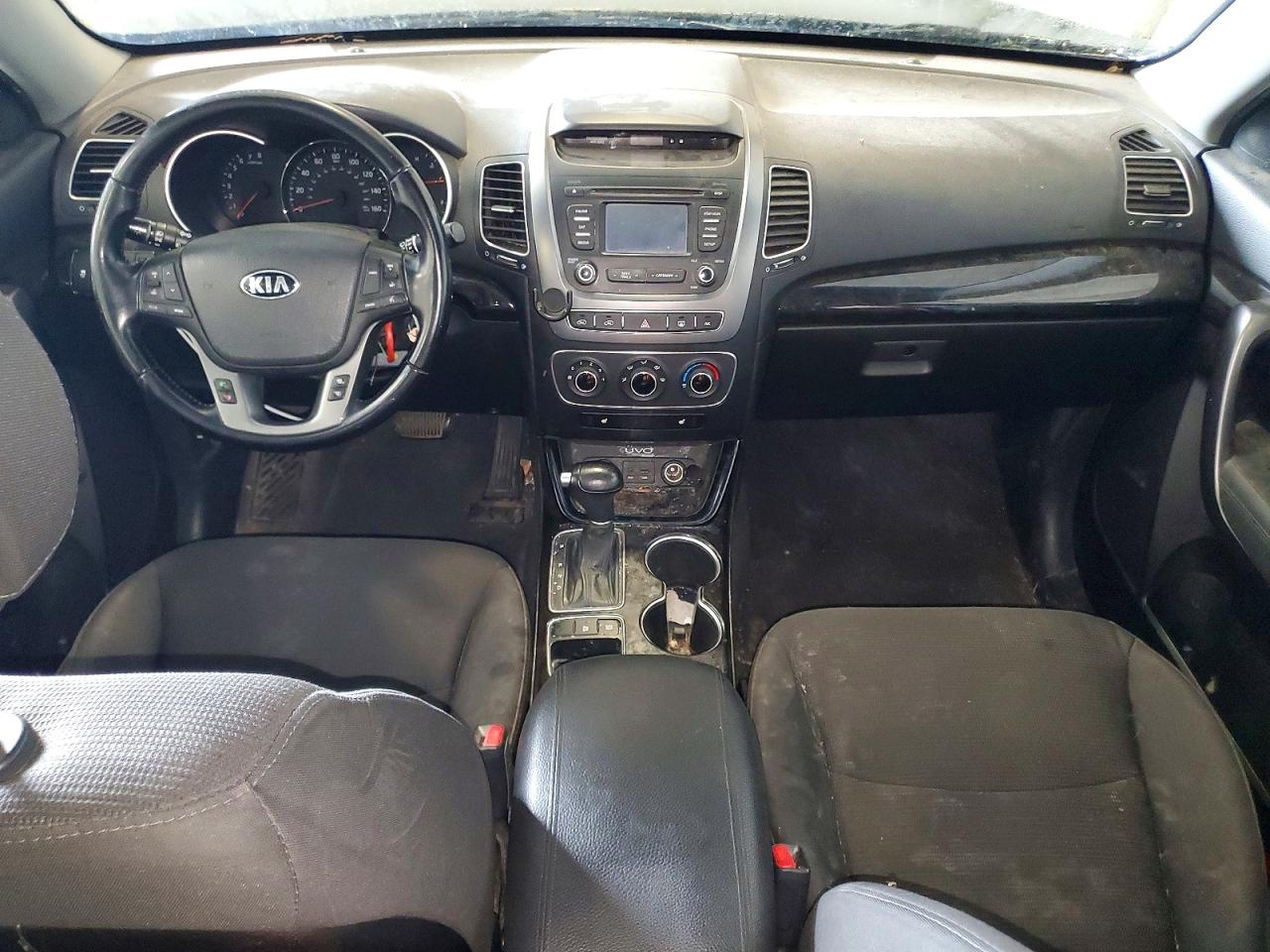 2014 Kia Sorento Lx Black vin: 5XYKTCA68EG454714