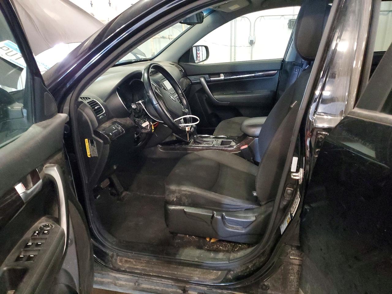 2014 Kia Sorento Lx Black vin: 5XYKTCA68EG454714