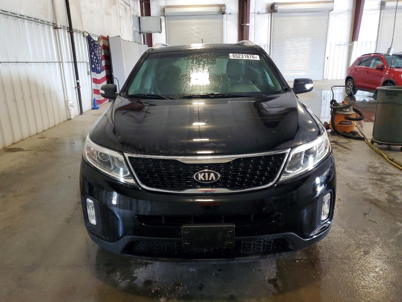 2014 Kia Sorento Lx Black vin: 5XYKTCA68EG454714