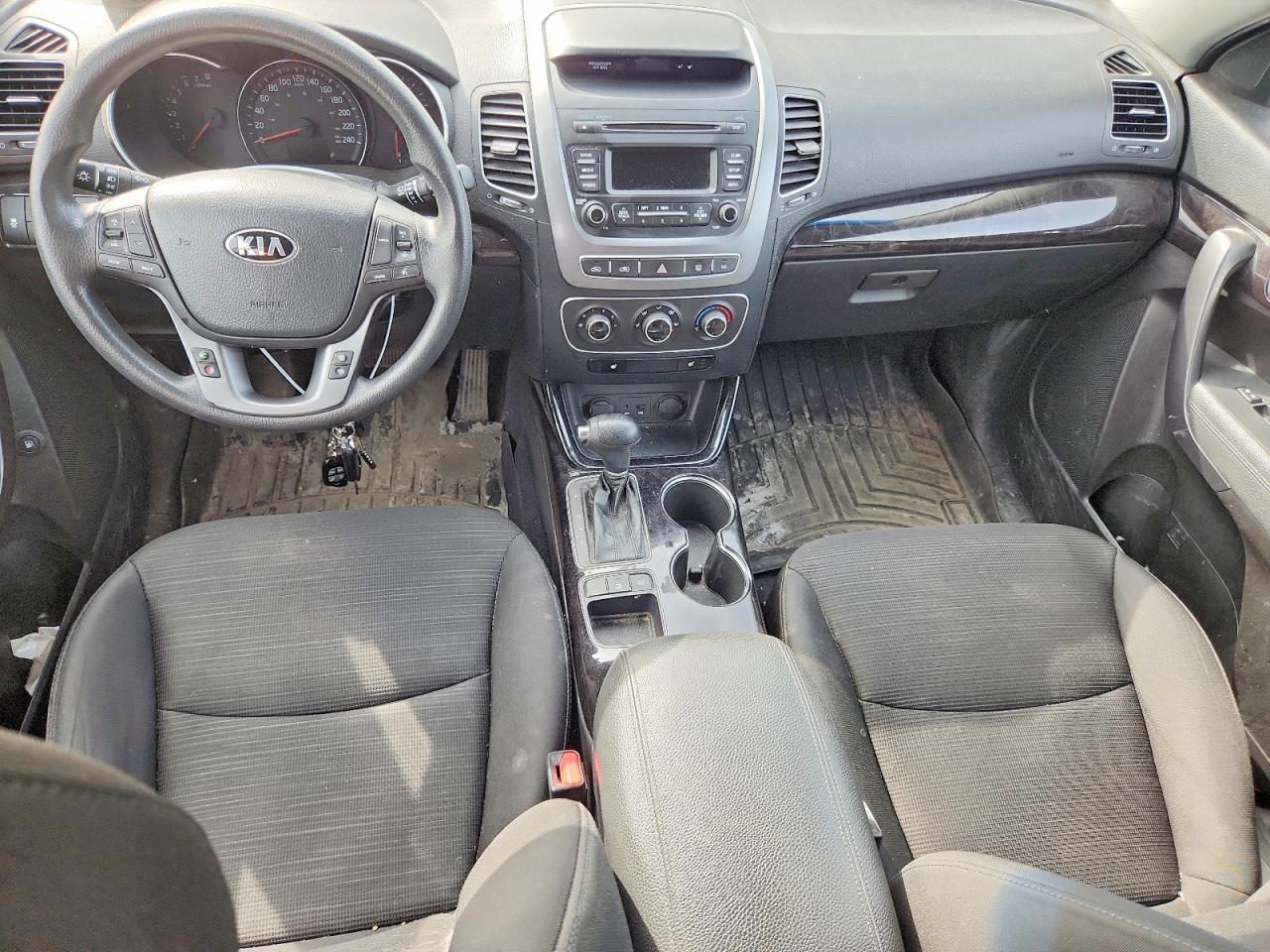2014 Kia Sorento Lx Silver vin: 5XYKTCA68EG499491