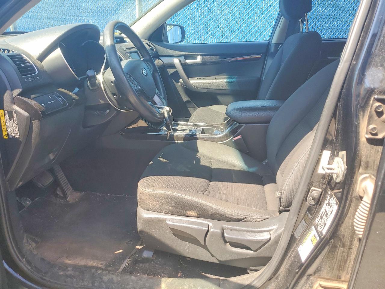 2015 Kia Sorento Lx Black vin: 5XYKTCA68FG590858