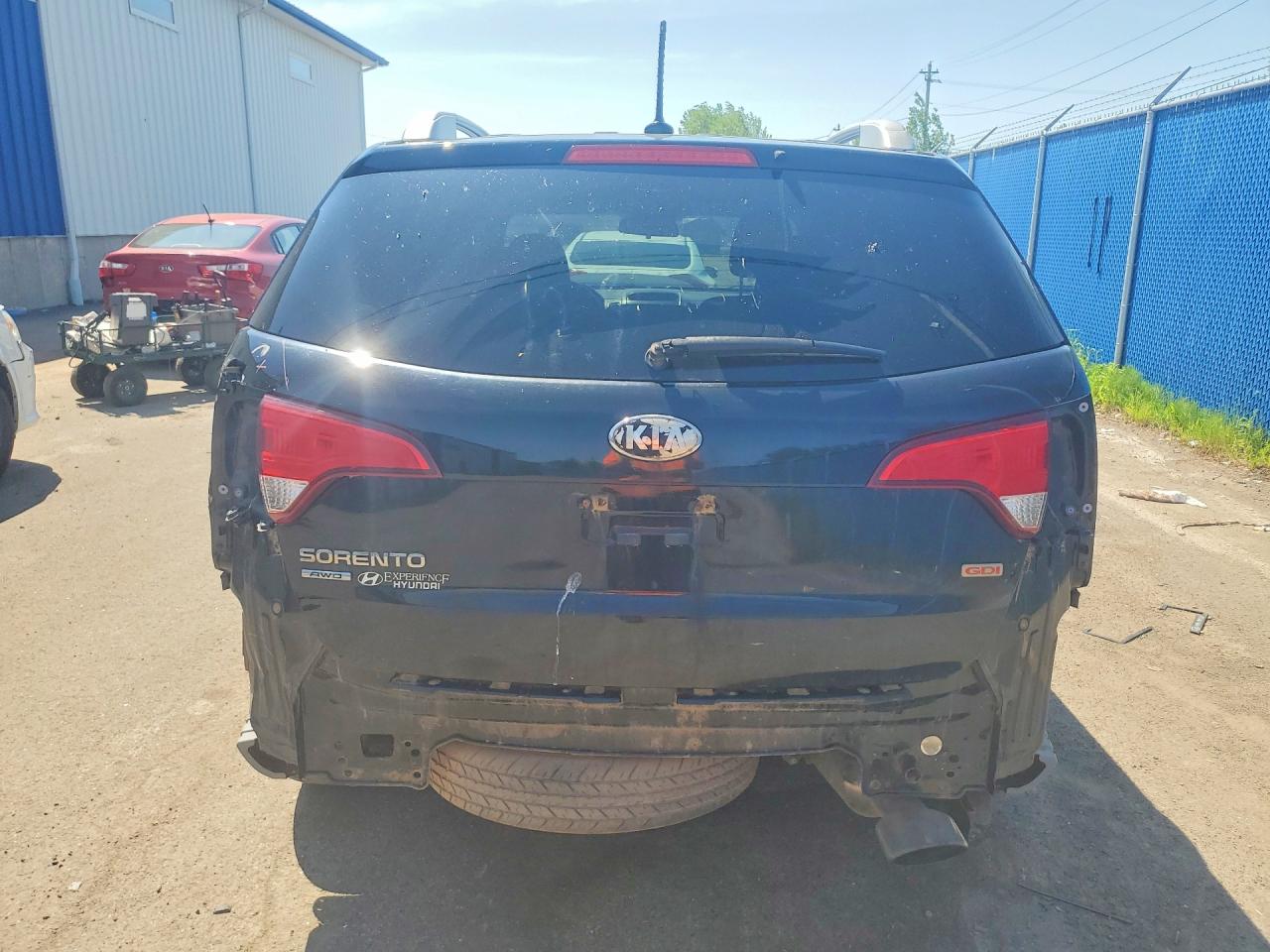 2015 Kia Sorento Lx Black vin: 5XYKTCA68FG590858