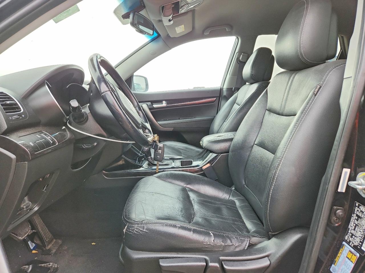 2015 Kia Sorento Lx Black vin: 5XYKTCA68FG654042