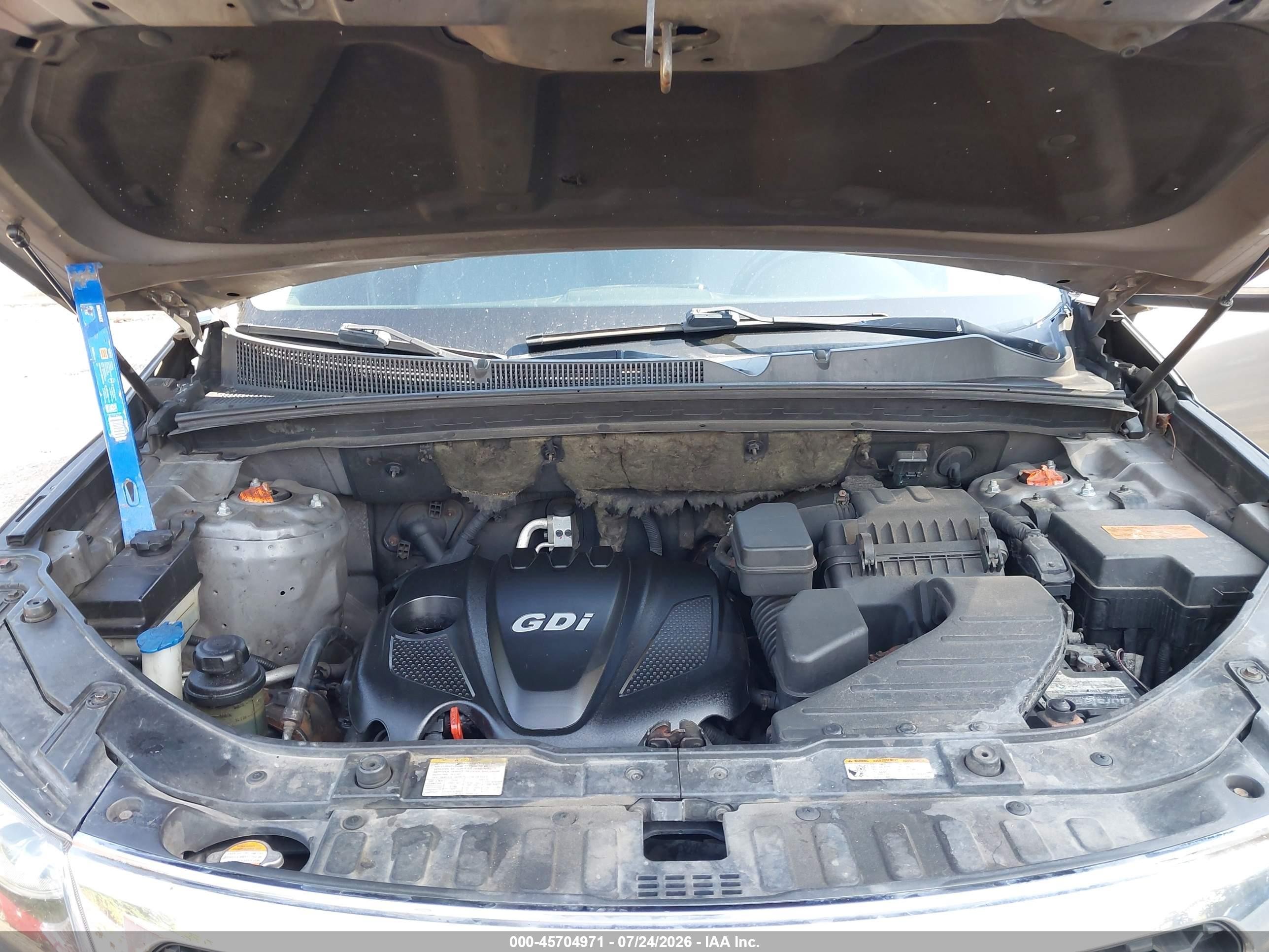 2012 Kia Sorento Lx Gray vin: 5XYKTCA69CG197902