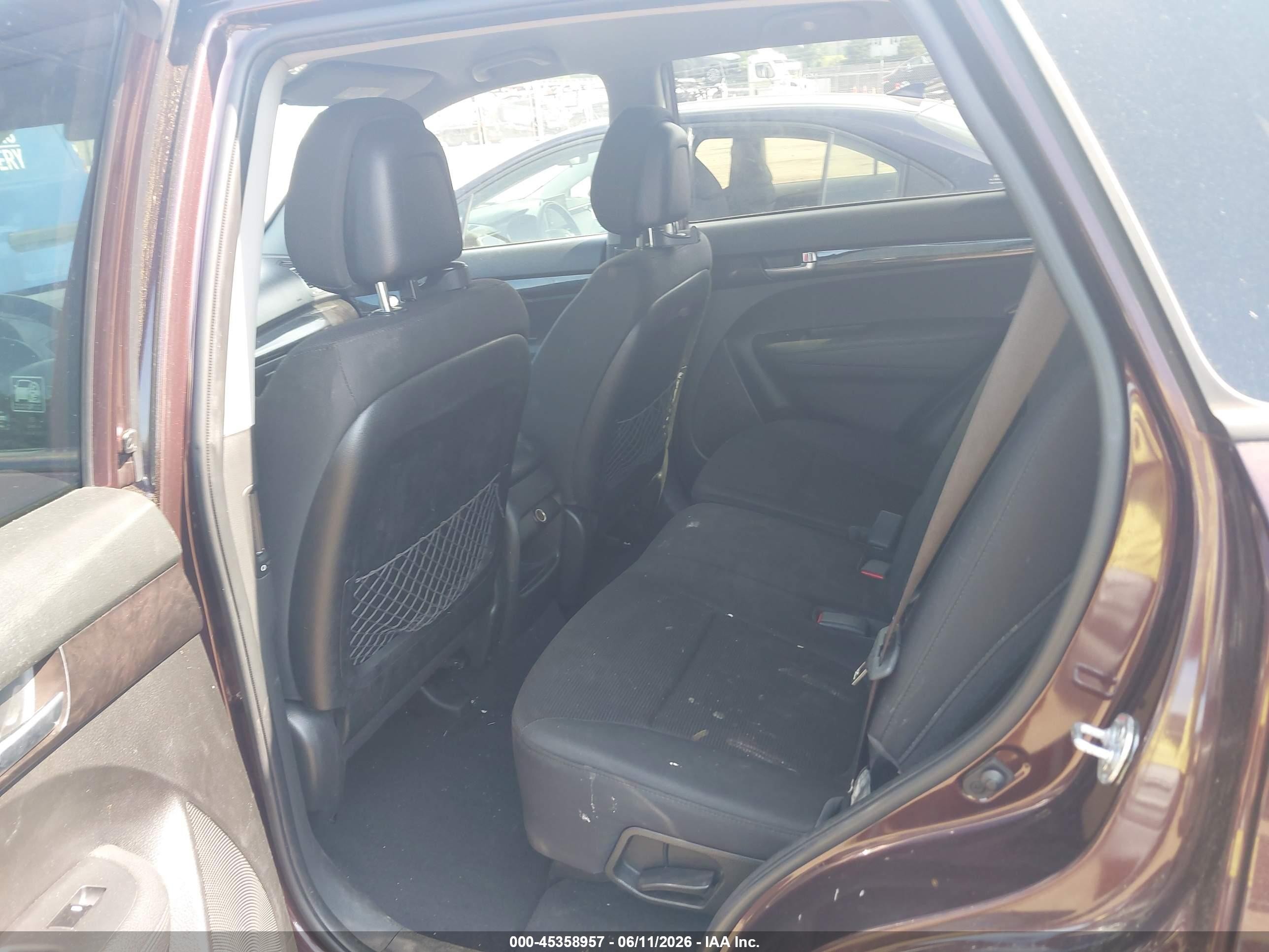 2014 Kia Sorento Lx Бордовый vin: 5XYKTCA69EG429434