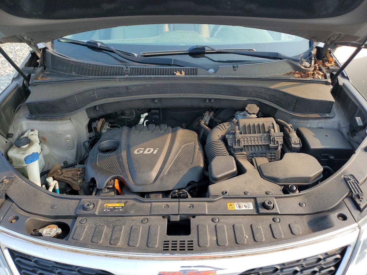 2014 Kia Sorento Lx Gray vin: 5XYKTCA69EG450056