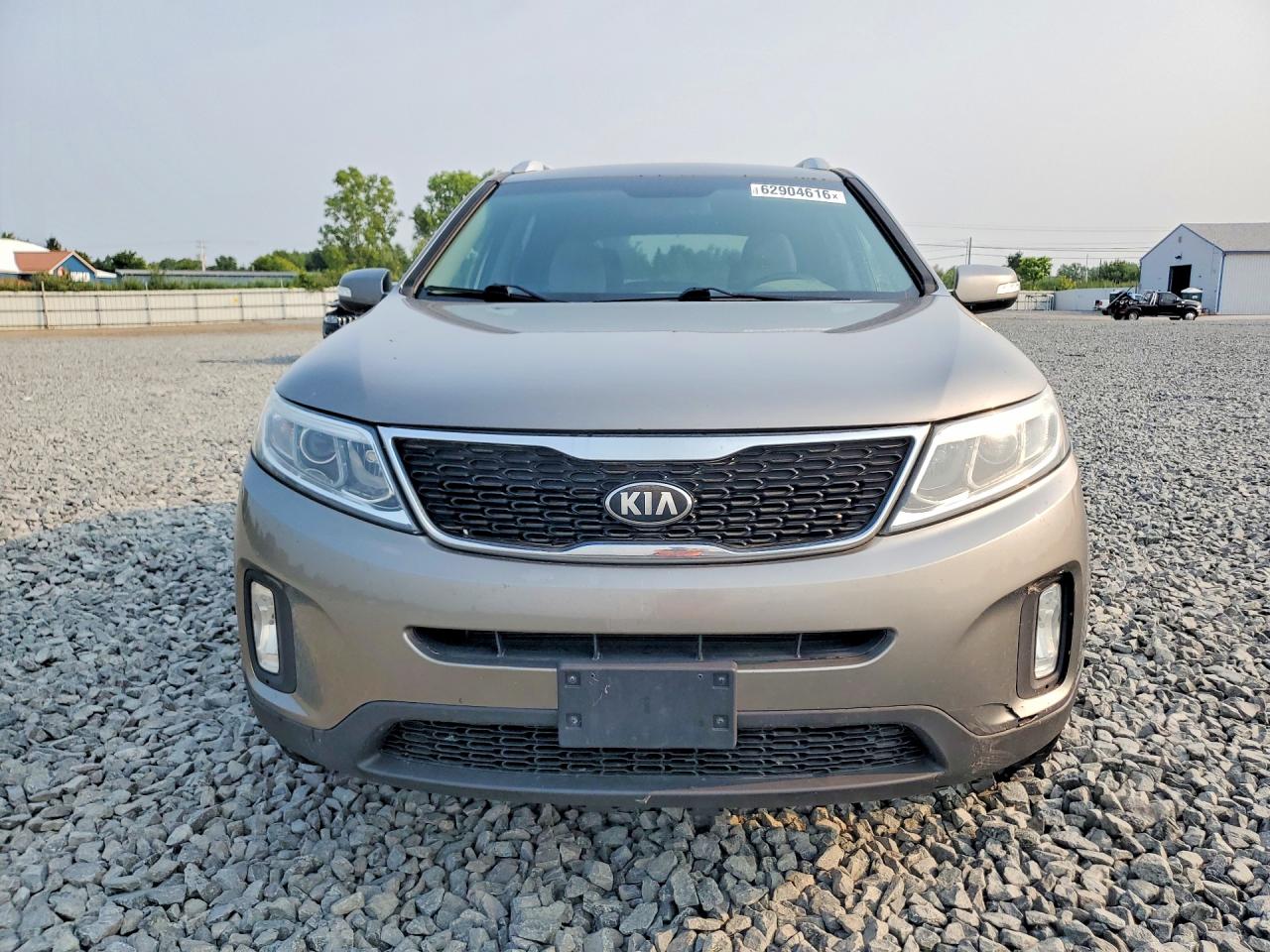 2014 Kia Sorento Lx Gray vin: 5XYKTCA69EG450056