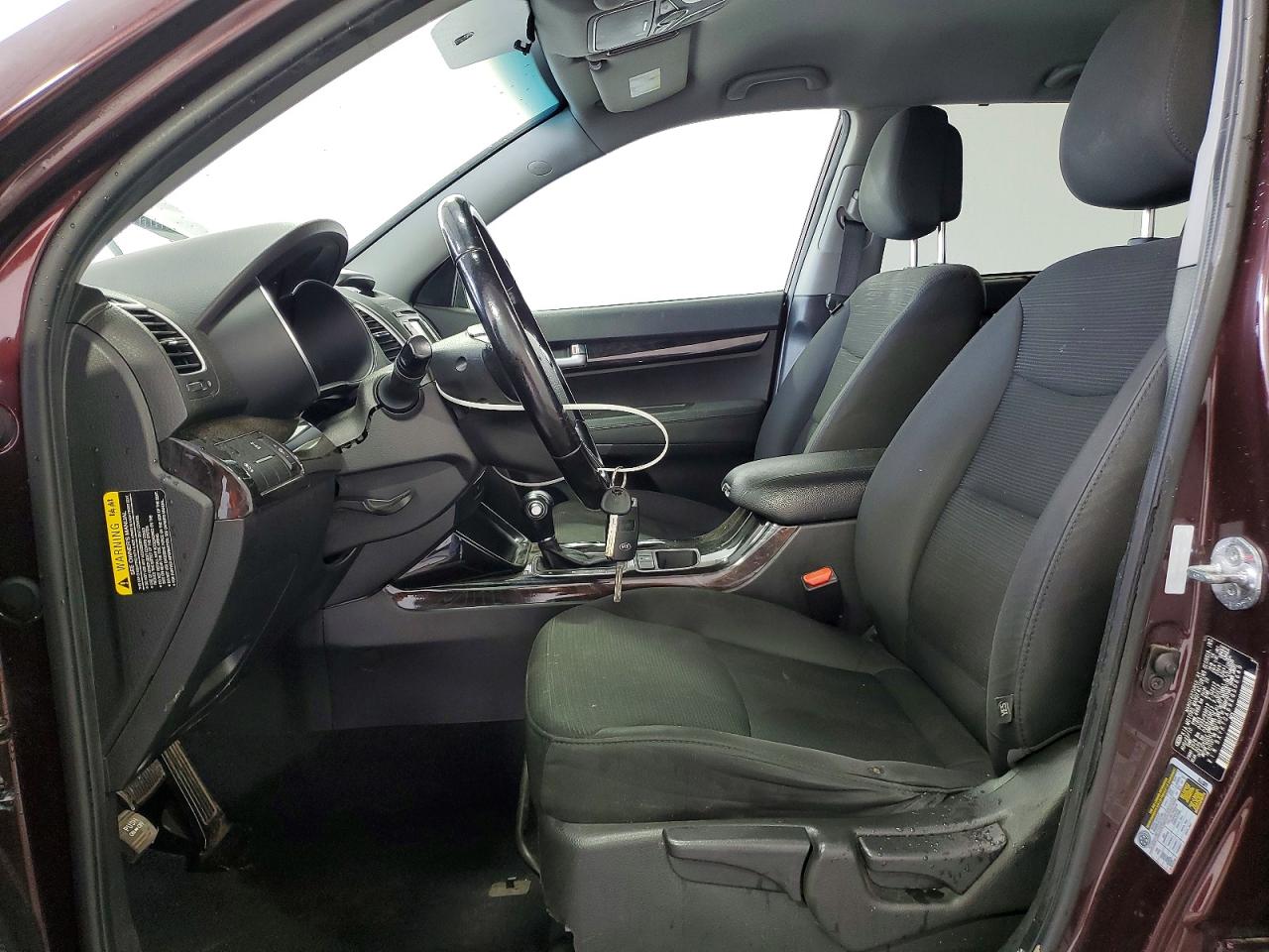 2014 Kia Sorento Lx Maroon vin: 5XYKTCA69EG506545