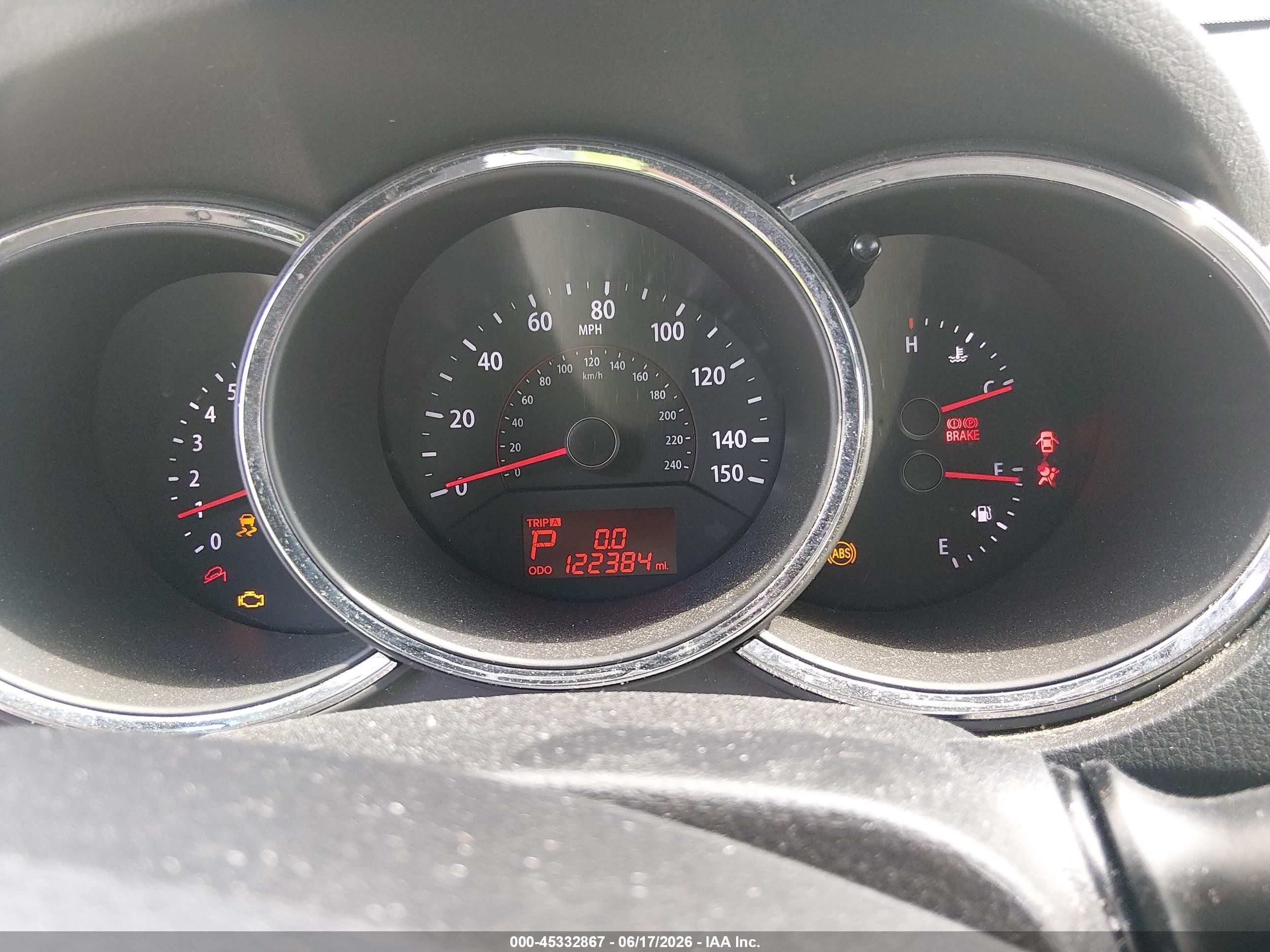 2013 Kia Sorento Lx Burgundy vin: 5XYKTCA6XDG333083