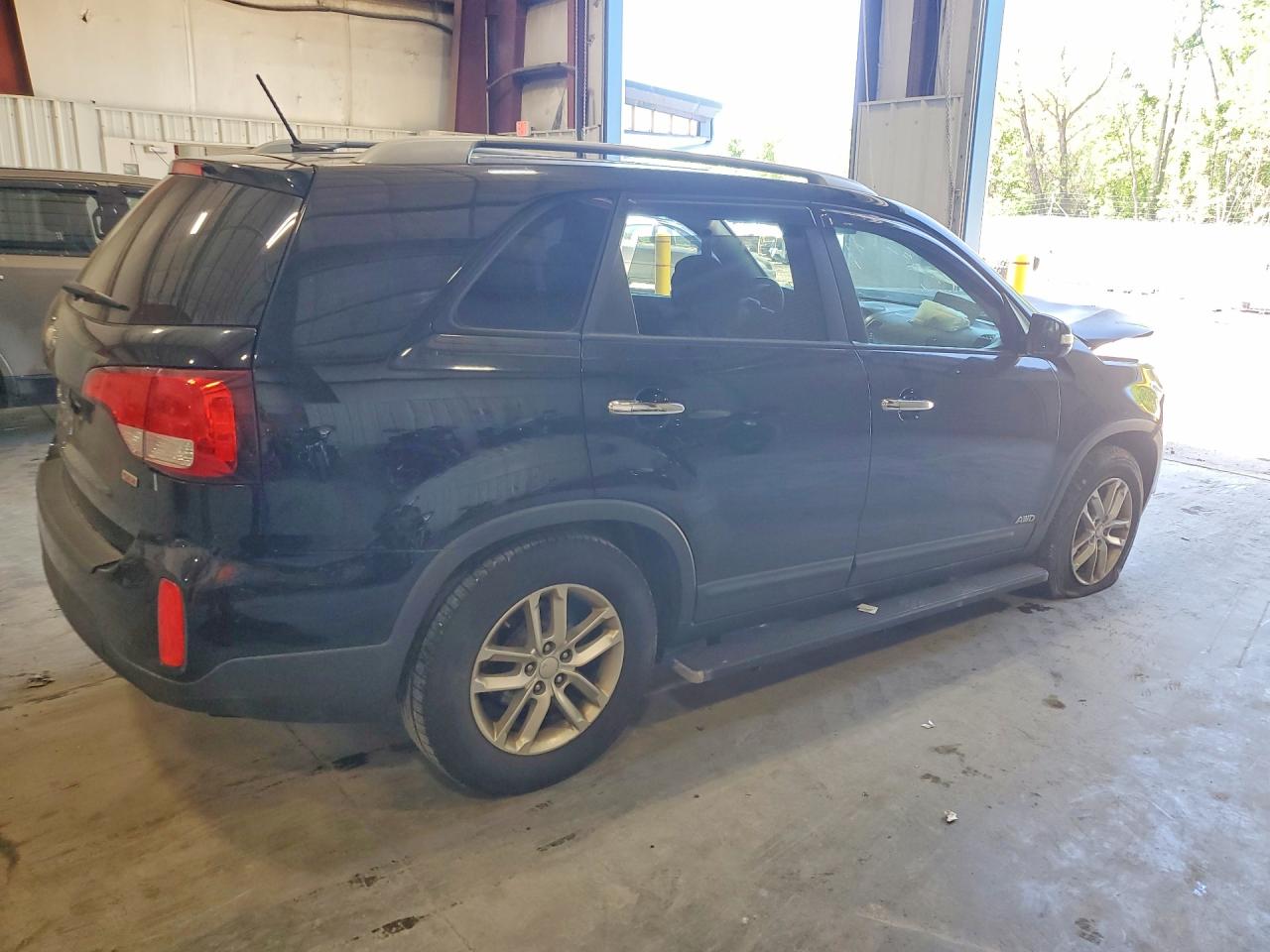 2014 Kia Sorento Lx Черный vin: 5XYKTCA6XEG479467