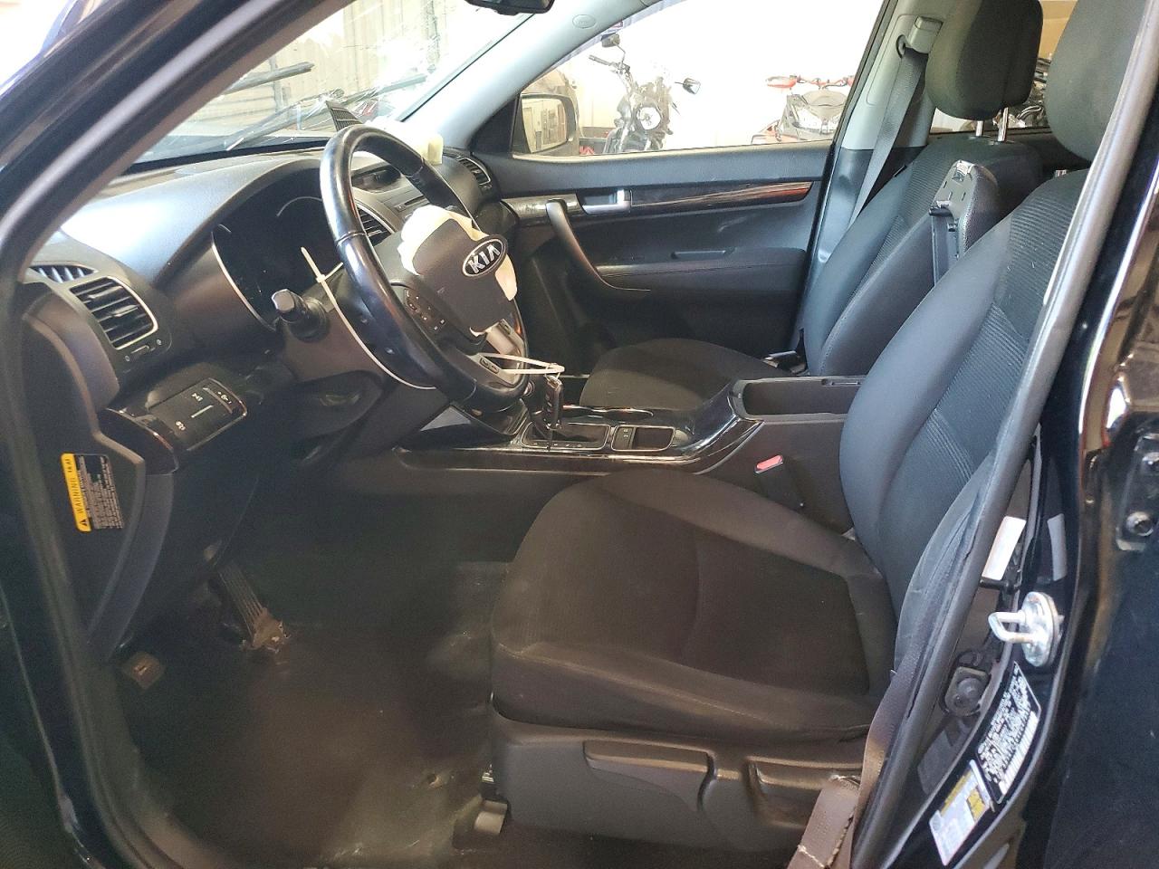 2014 Kia Sorento Lx Черный vin: 5XYKTCA6XEG479467