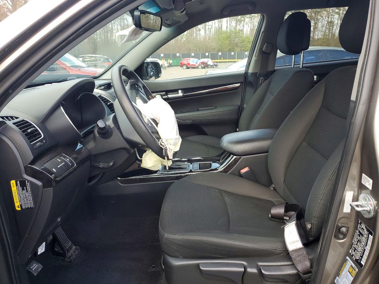 2014 Kia Sorento Lx Gray vin: 5XYKTCA6XEG535004