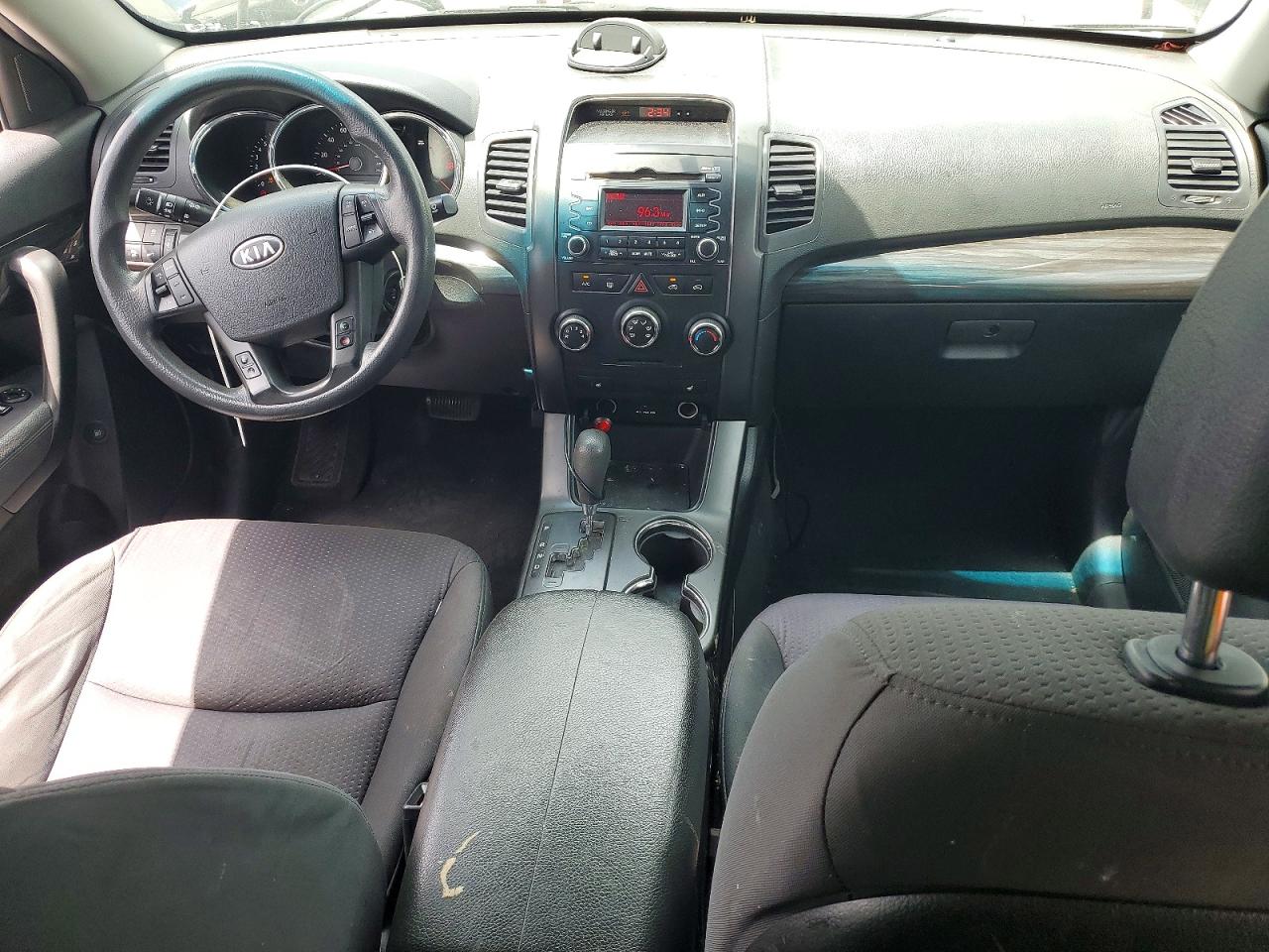 2011 Kia Sorento Lx Black vin: 5XYKTDA12BG179881